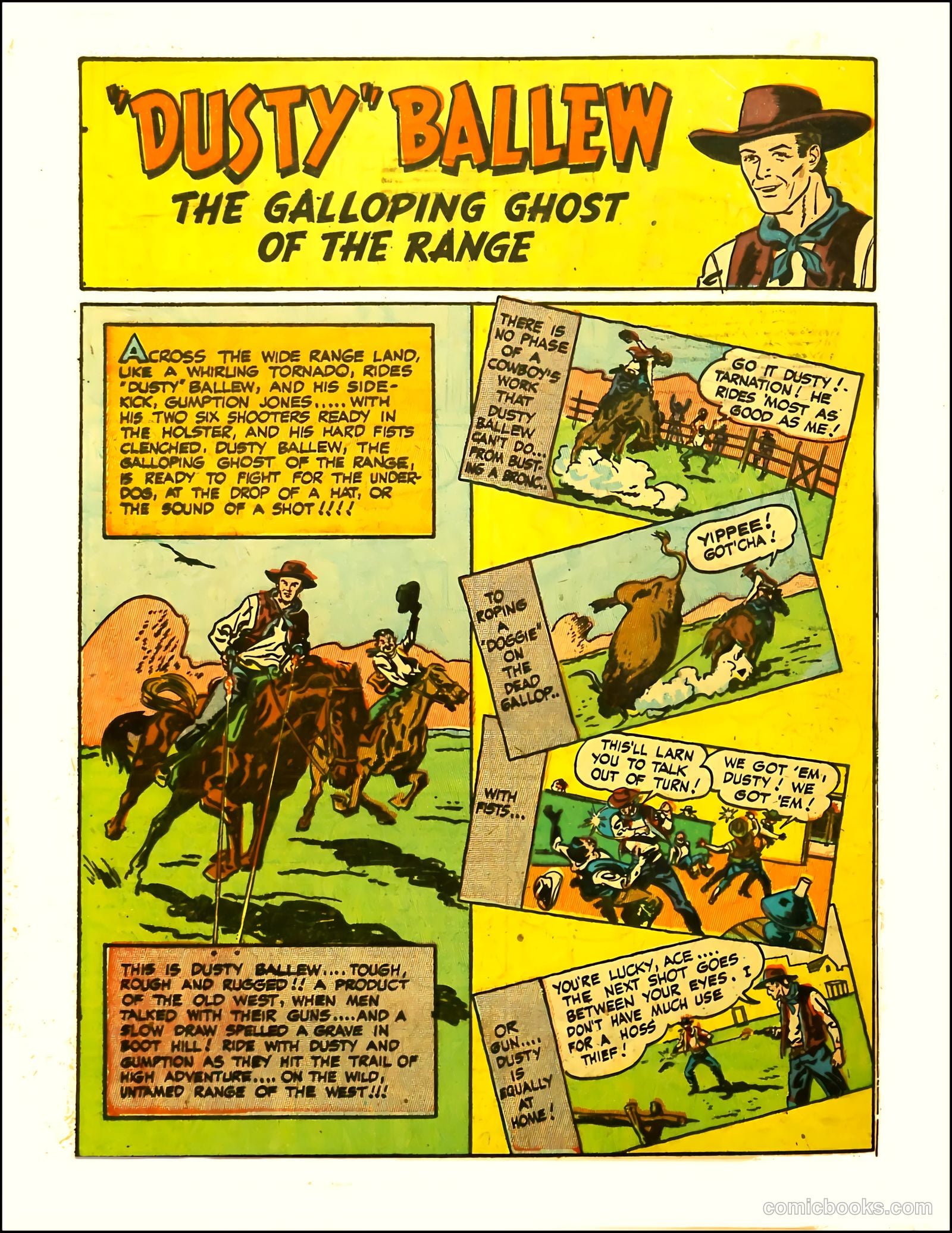 Prize Comics Western #69 (1950) — page 48 of 52