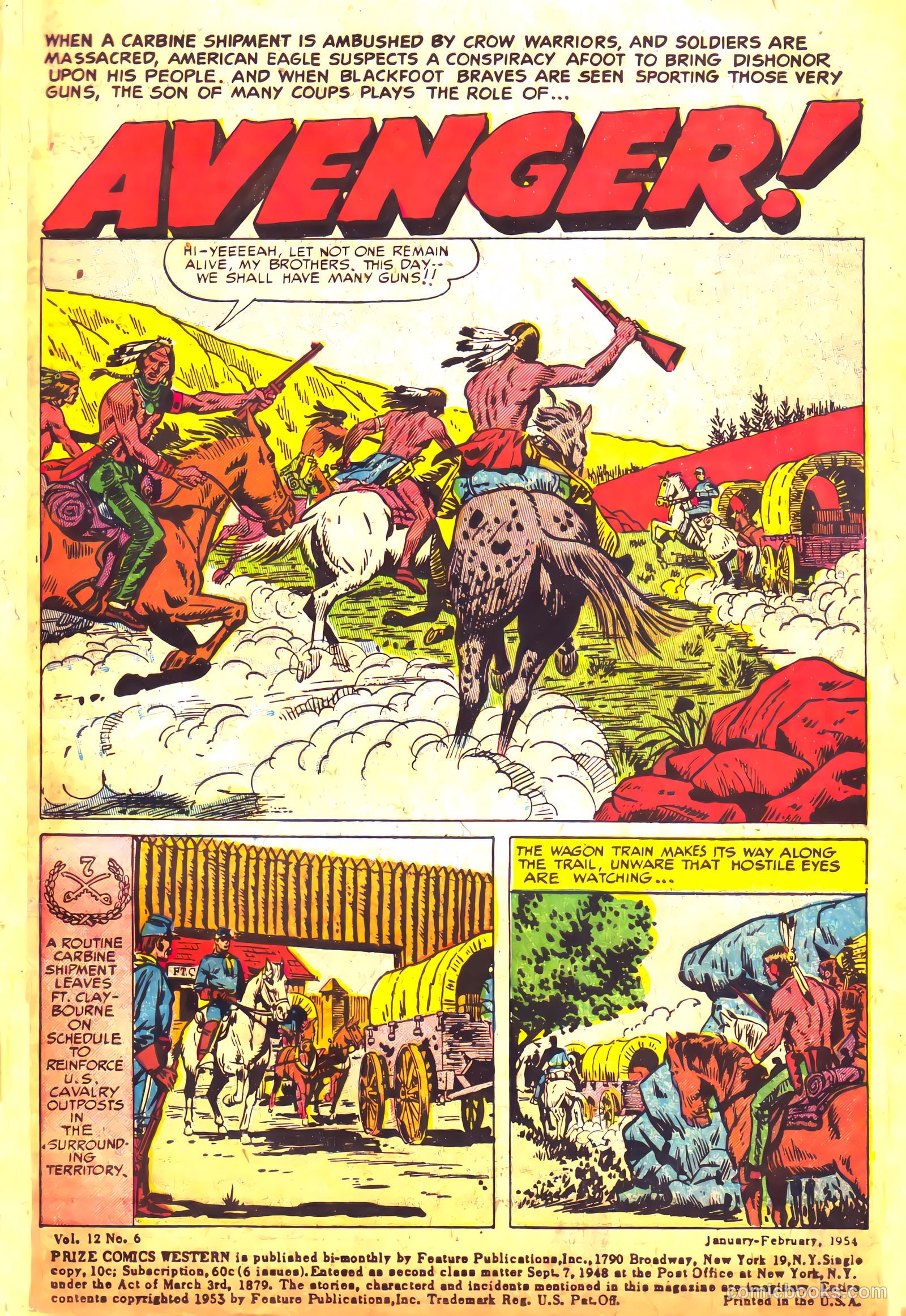 Prize Comics Western #103 (1950) — page 3 of 36