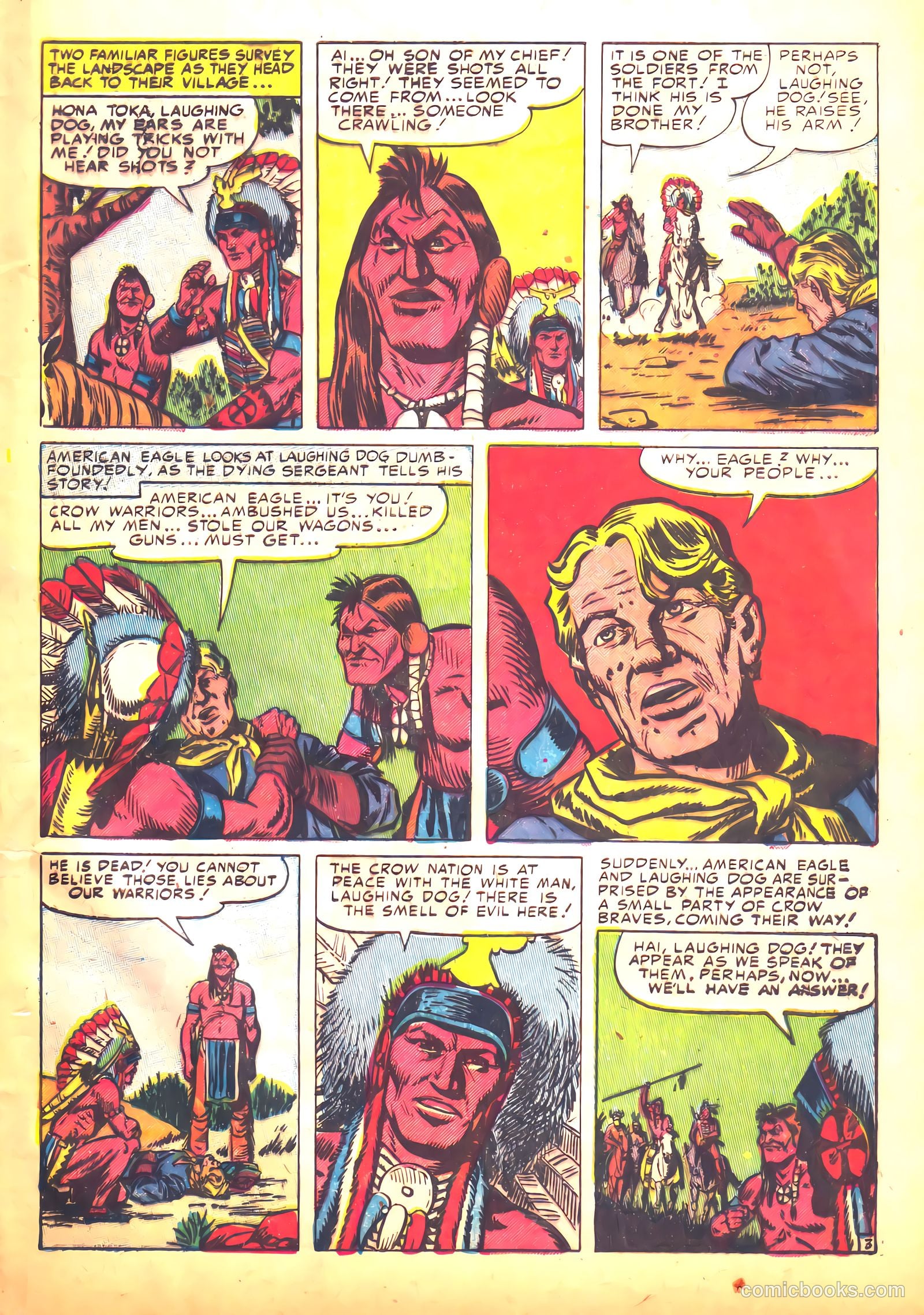 Prize Comics Western #103 (1950) — page 5 of 36