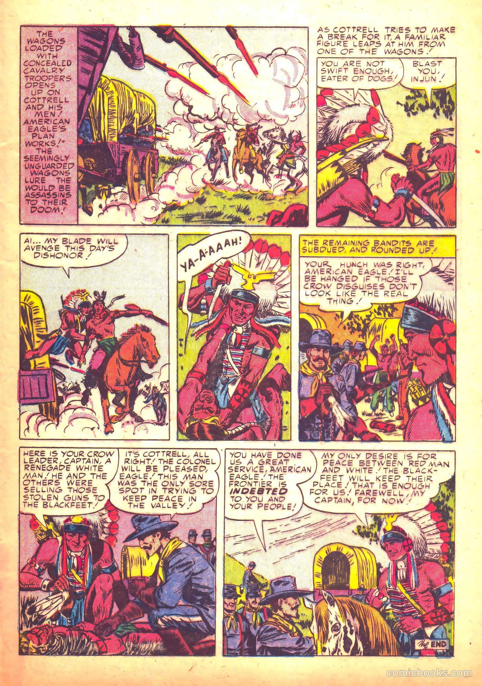 Prize Comics Western #103 (1950) — page 9 of 36