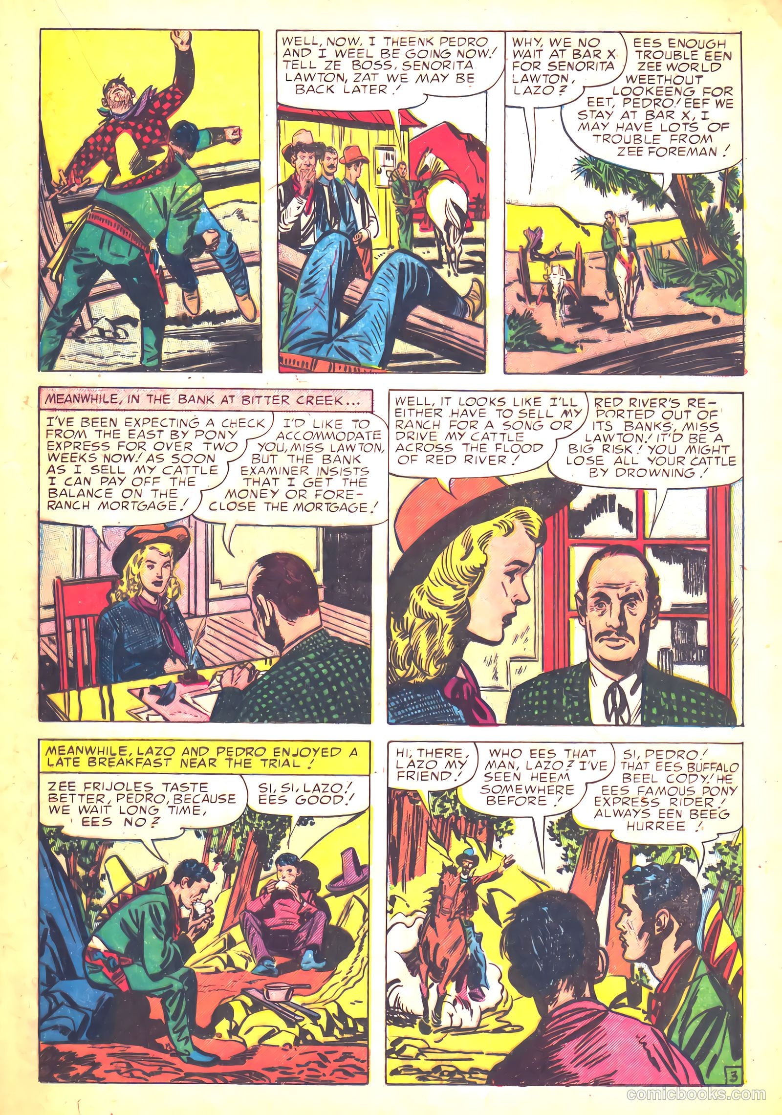 Prize Comics Western #103 (1950) — page 17 of 36