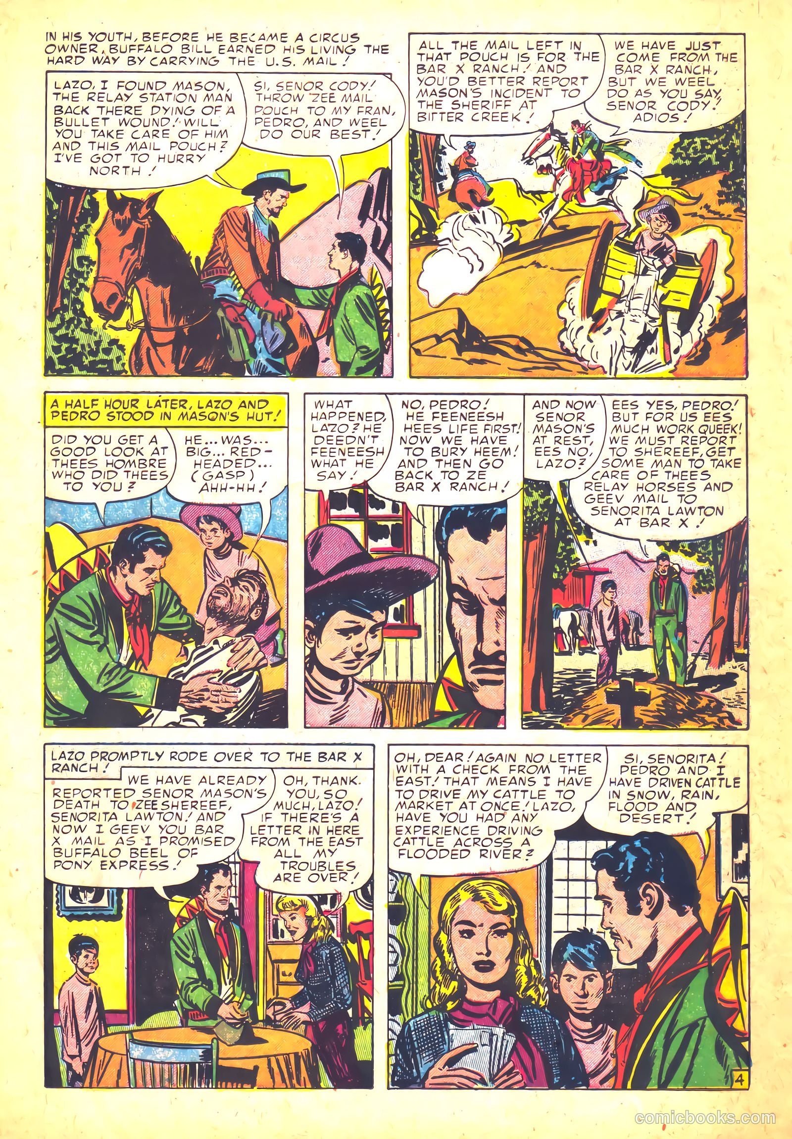 Prize Comics Western #103 (1950) — page 18 of 36