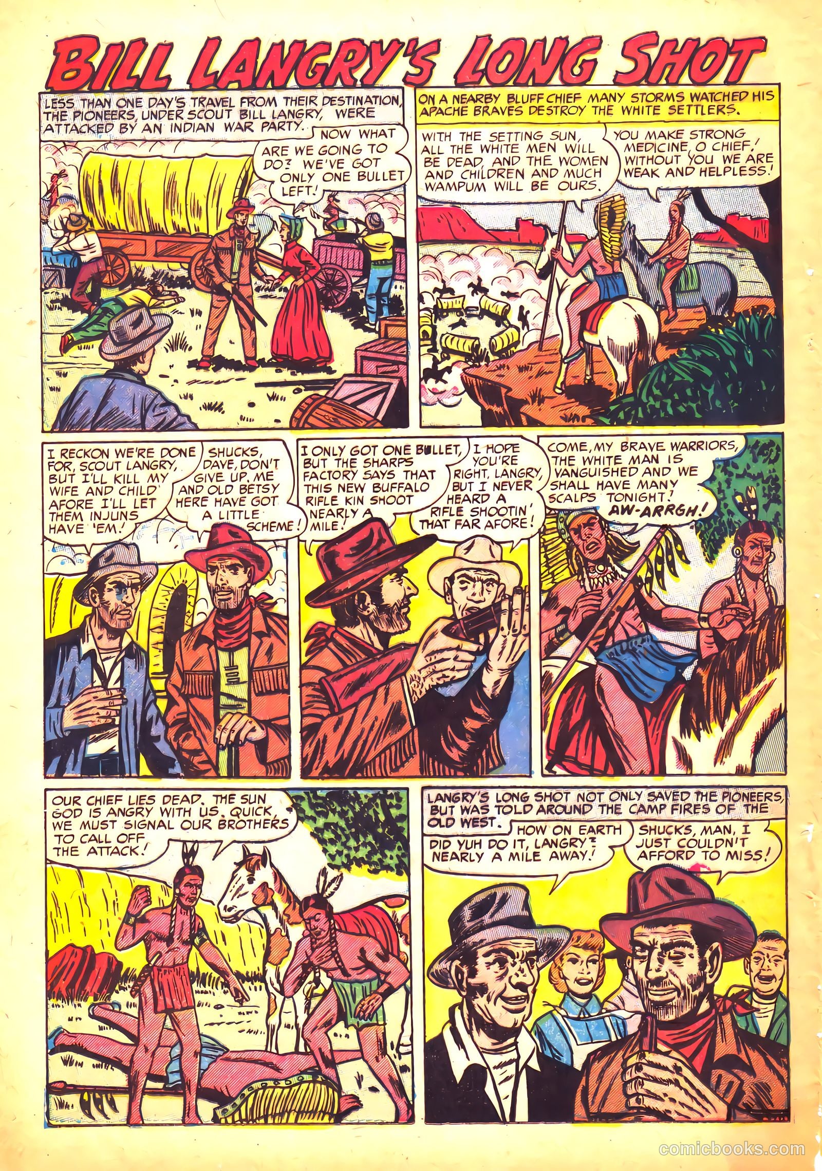 Prize Comics Western #103 (1950) — page 24 of 36