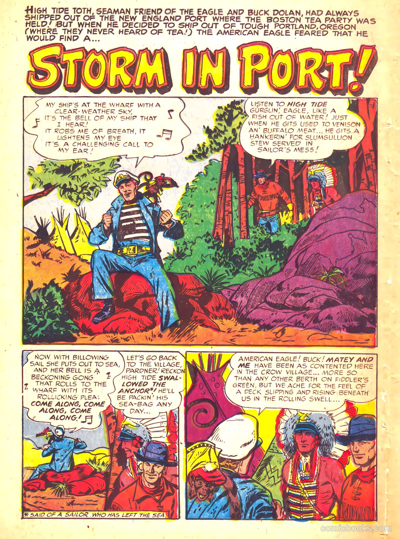 Prize Comics Western #103 (1950) — page 26 of 36