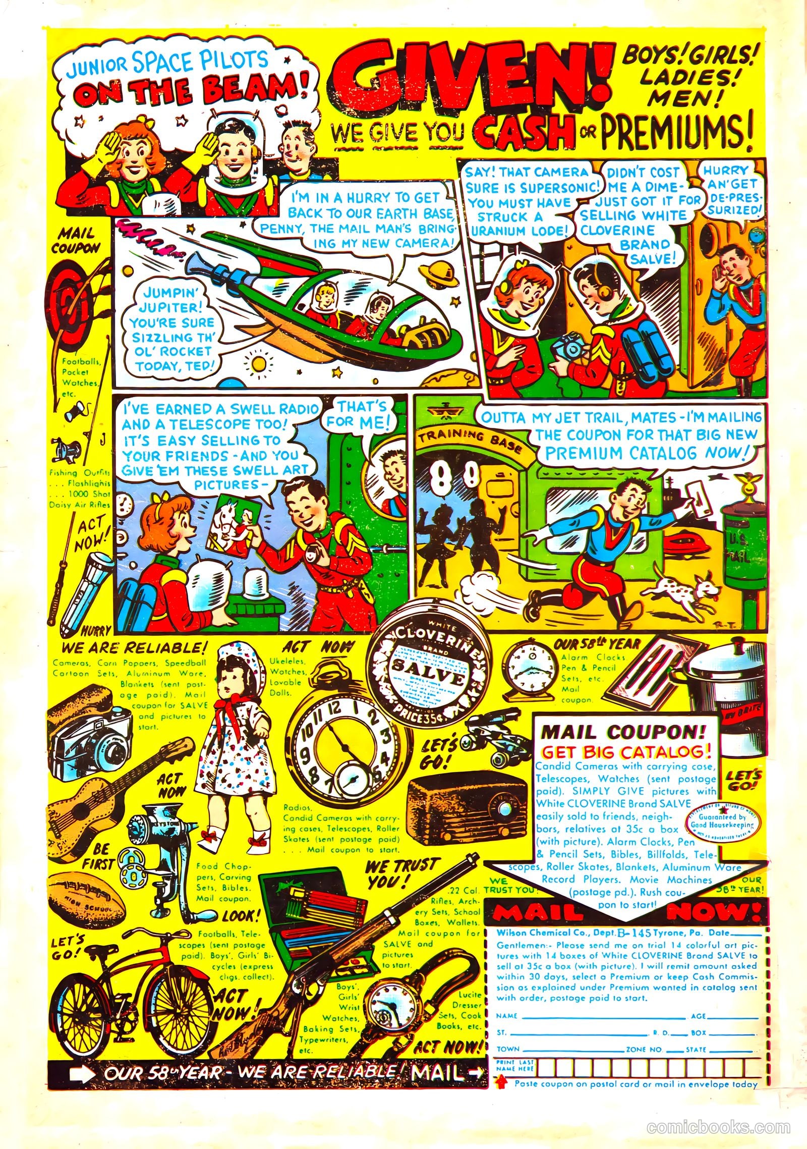 Prize Comics Western #103 (1950) — page 36 of 36