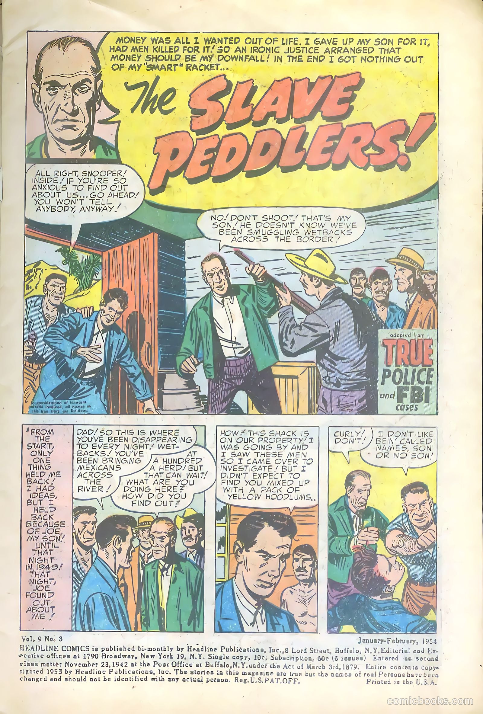 Headline Comics #63 (1949) — page 3 of 36
