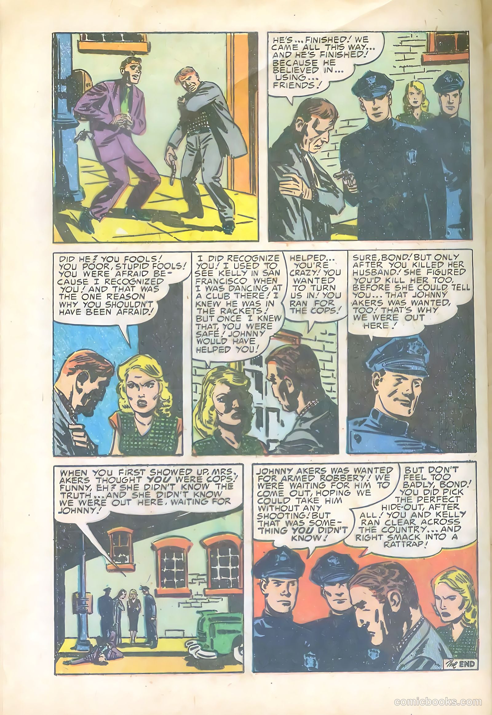 Headline Comics #63 (1949) — page 32 of 36
