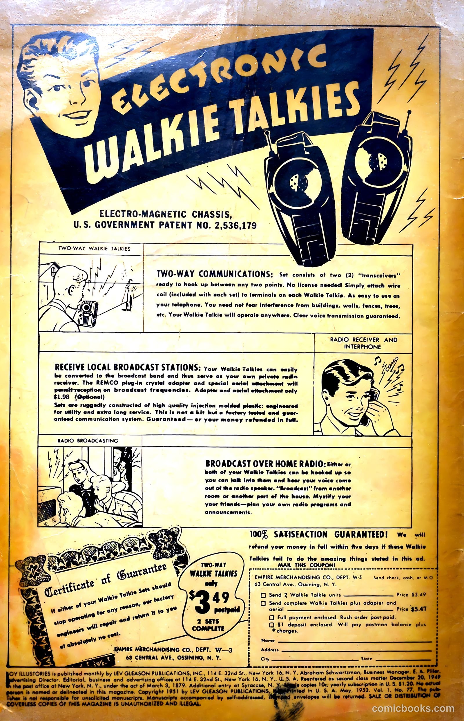 Boy Comics #77 (1950) — page 2 of 36