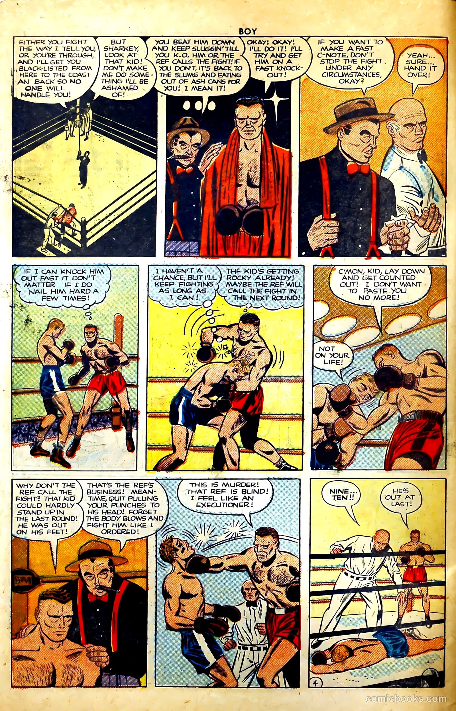 Boy Comics #77 (1950) — page 6 of 36