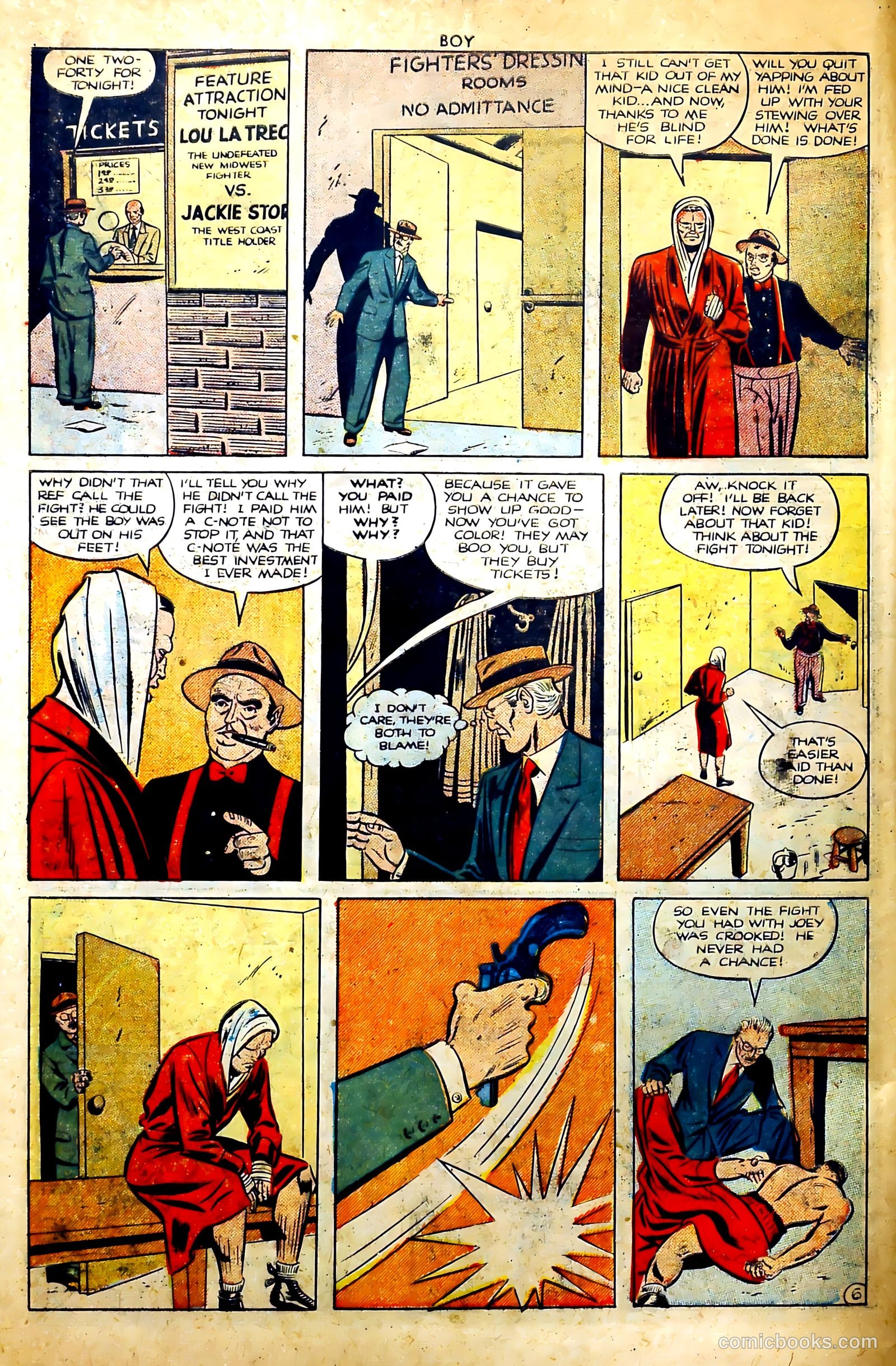 Boy Comics #77 (1950) — page 8 of 36