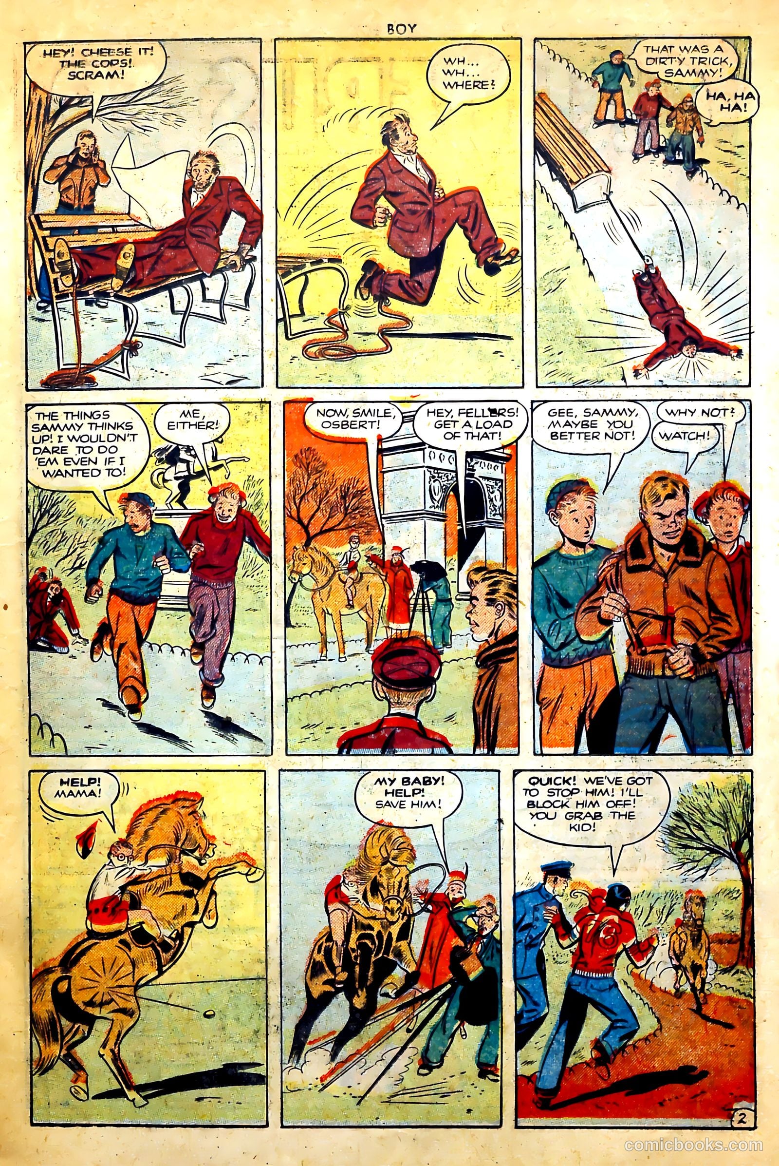 Boy Comics #77 (1950) — page 13 of 36
