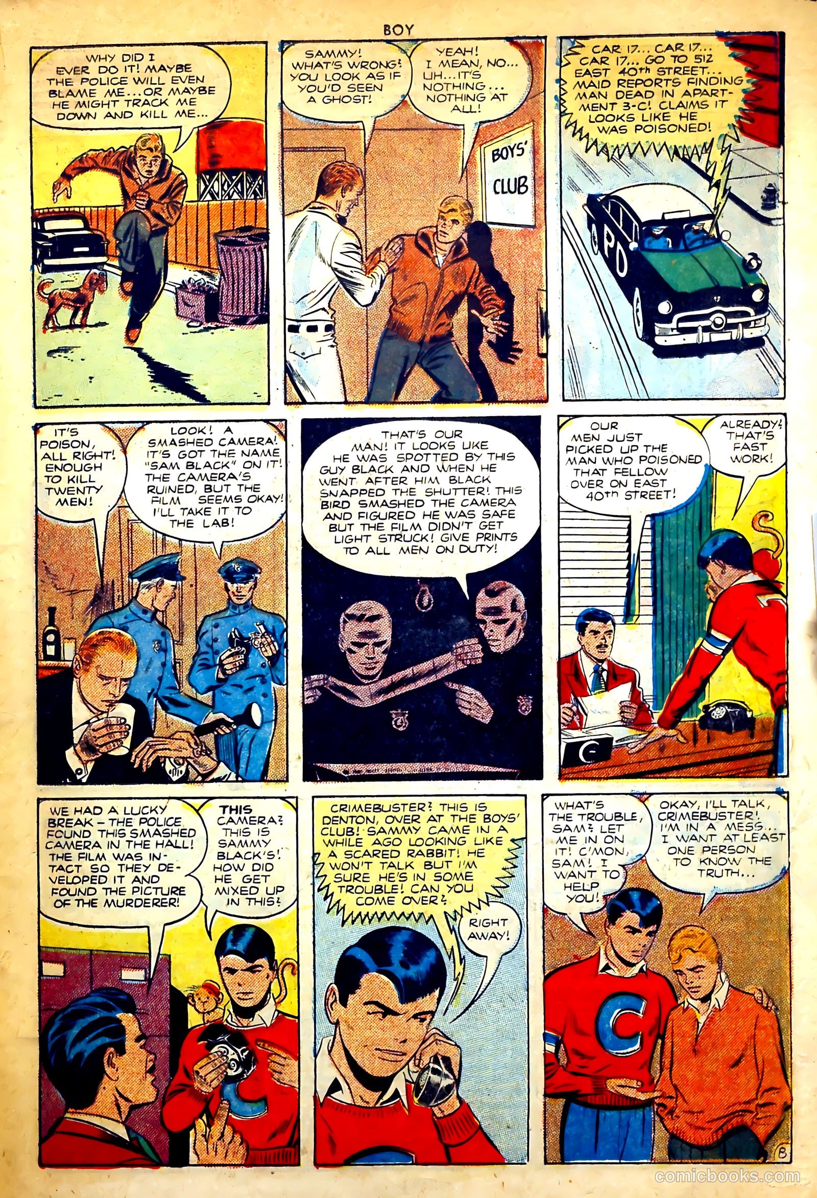 Boy Comics #77 (1950) — page 19 of 36
