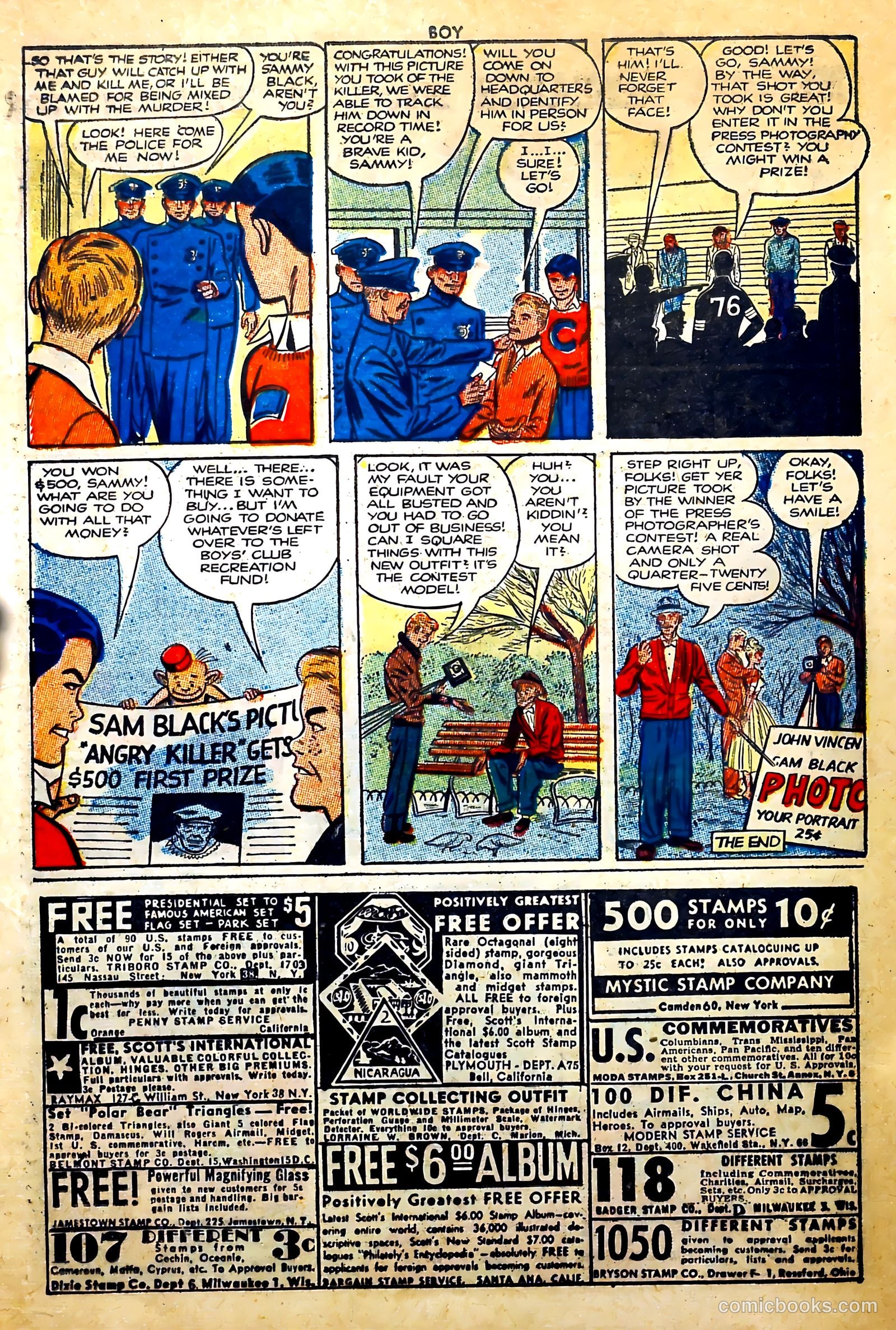 Boy Comics #77 (1950) — page 20 of 36