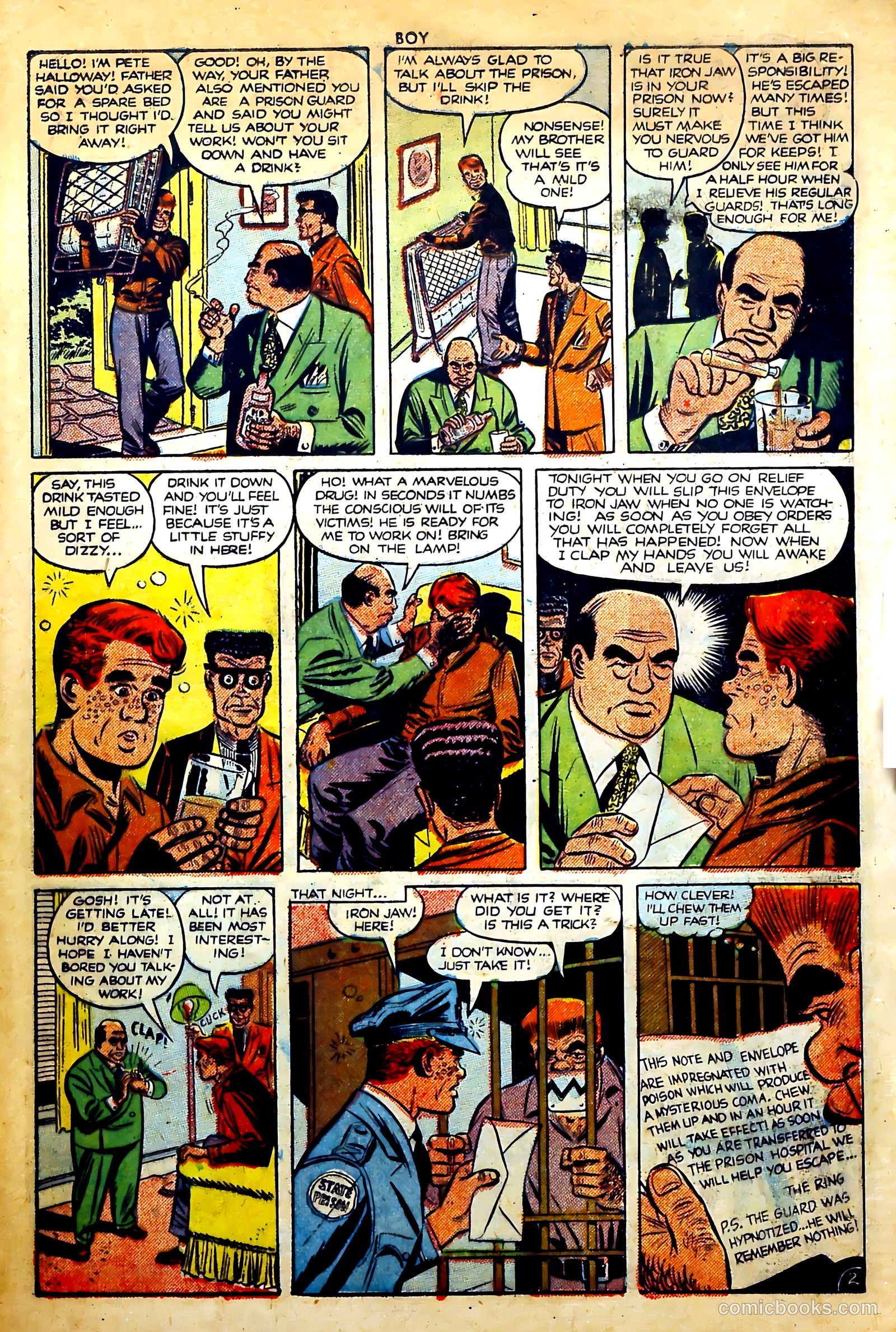 Boy Comics #77 (1950) — page 25 of 36
