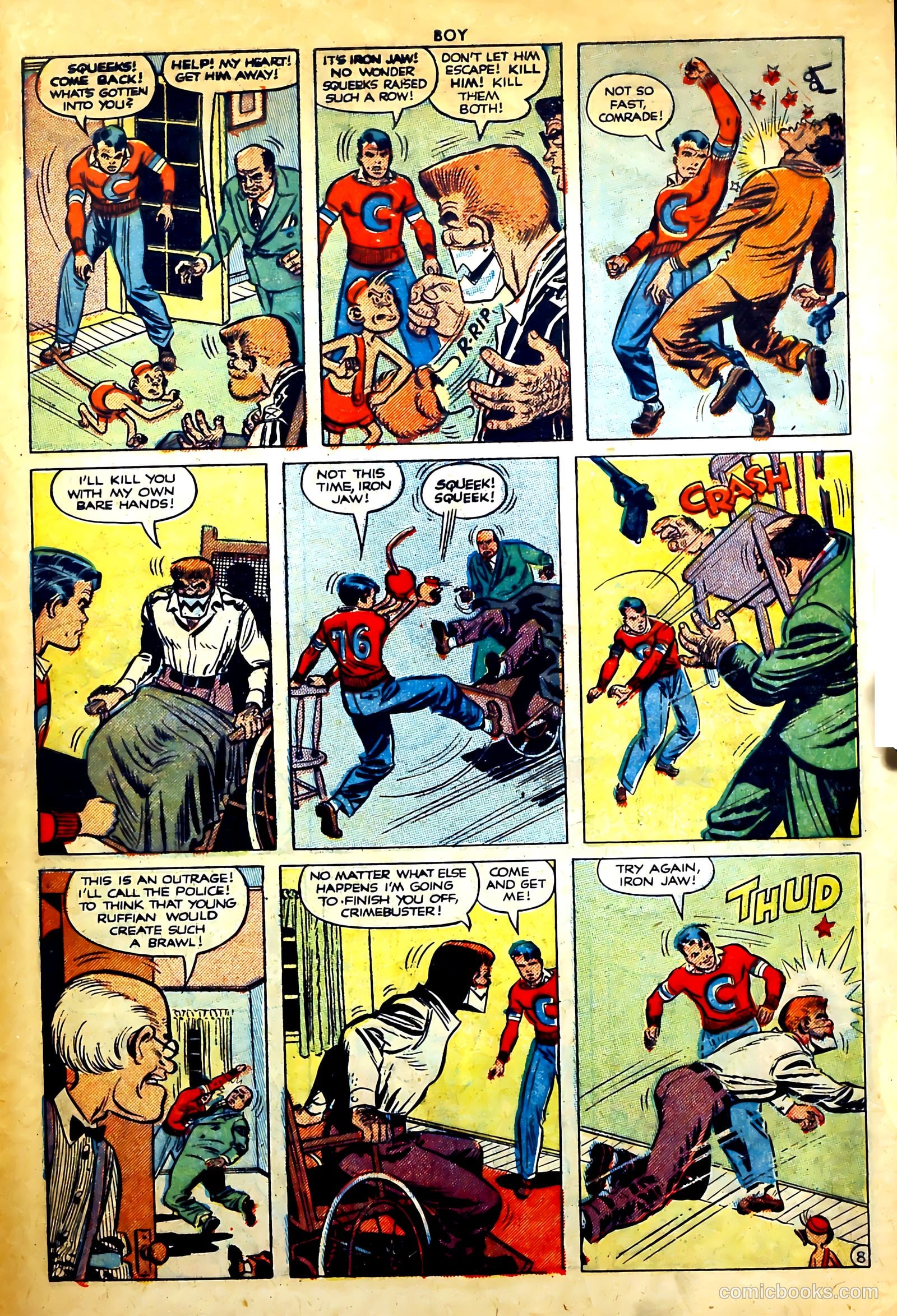 Boy Comics #77 (1950) — page 31 of 36
