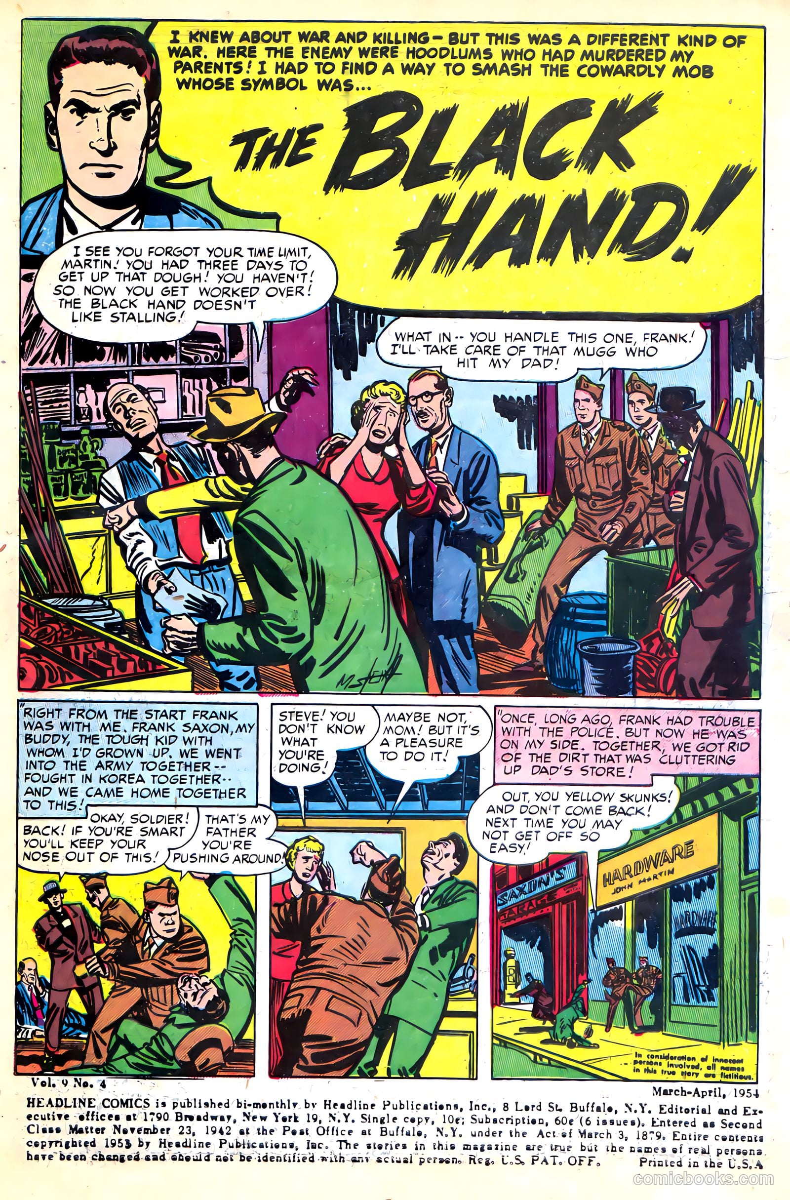 Headline Comics #64 (1949) — page 3 of 36