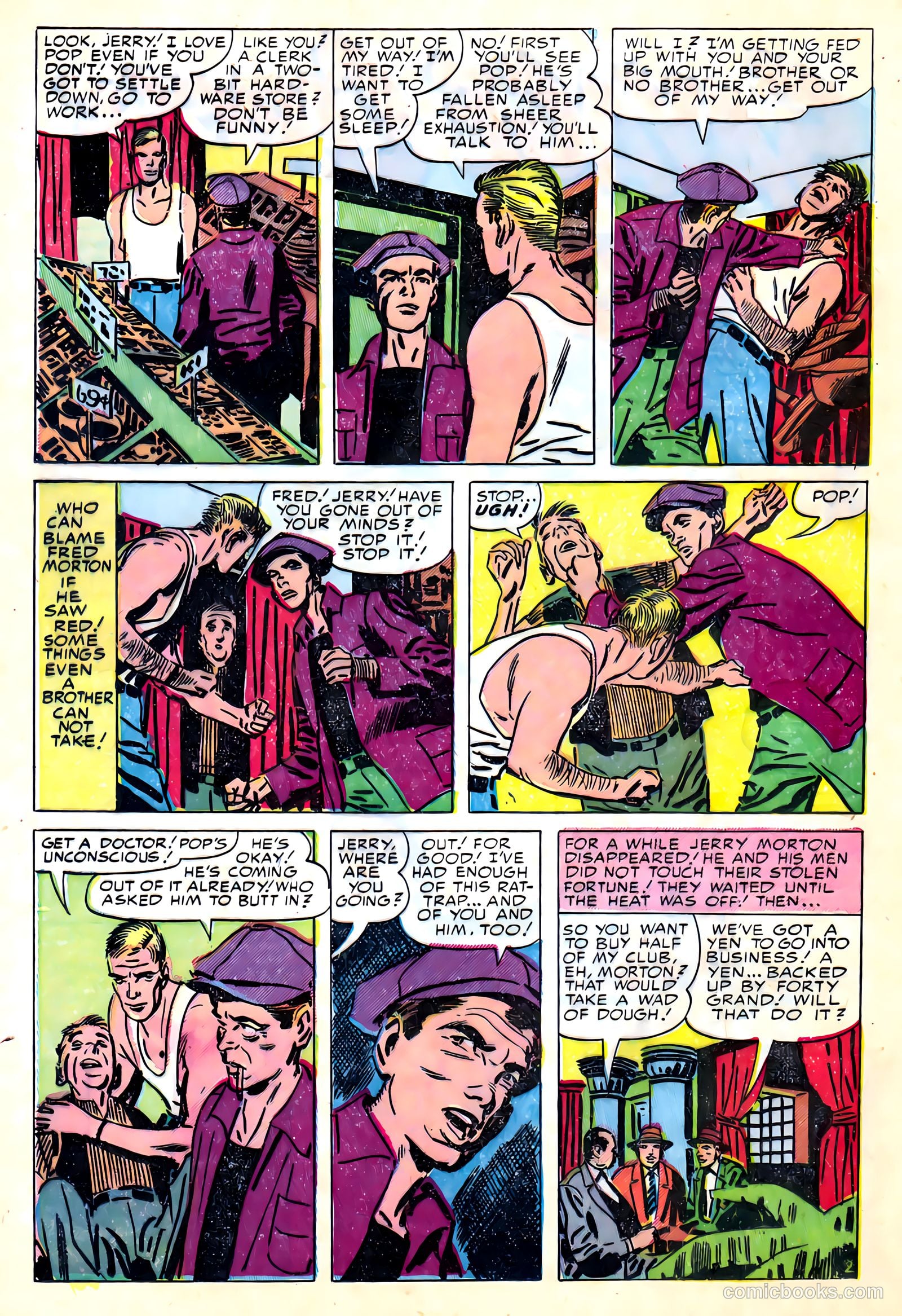 Headline Comics #64 (1949) — page 16 of 36