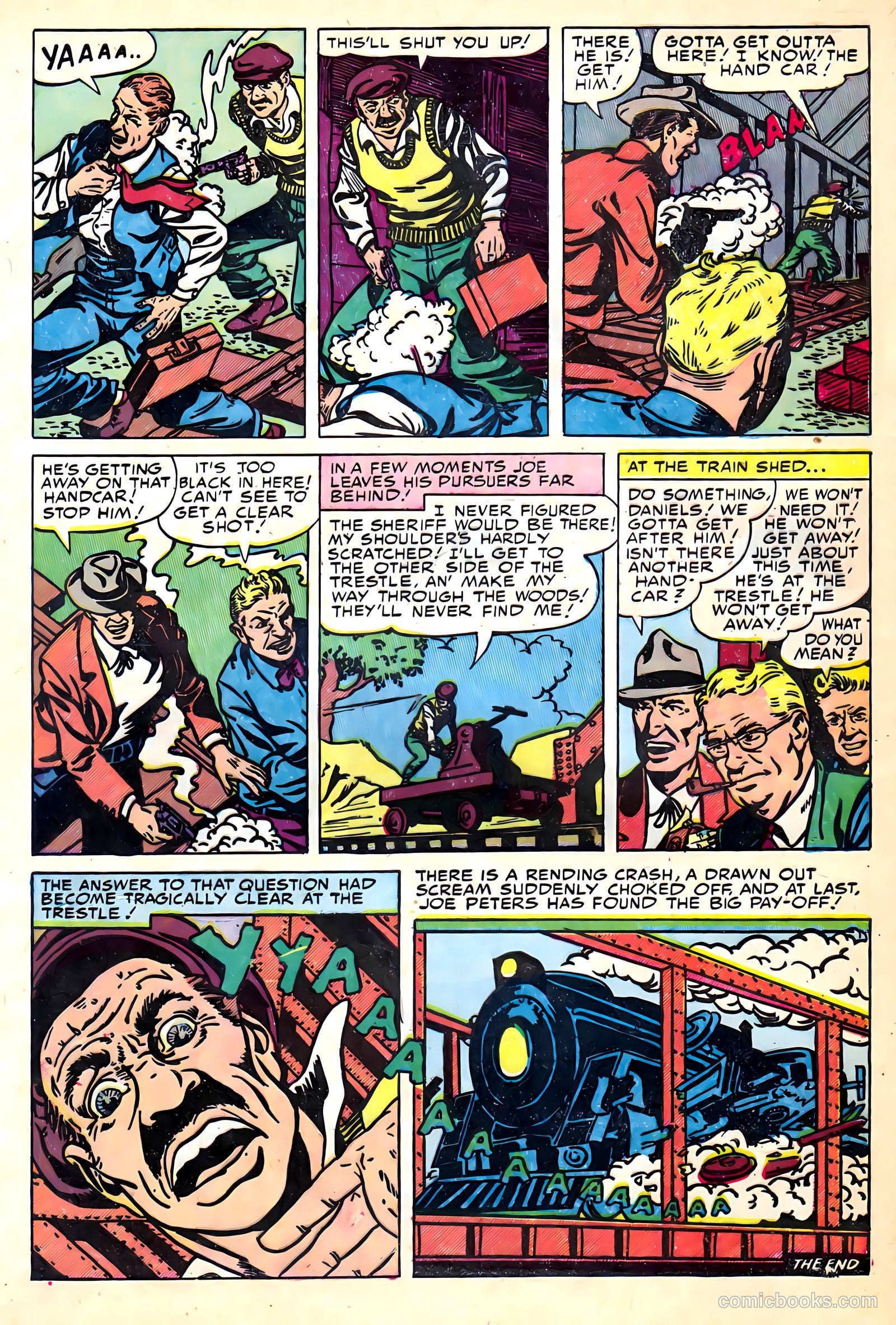 Headline Comics #64 (1949) — page 32 of 36