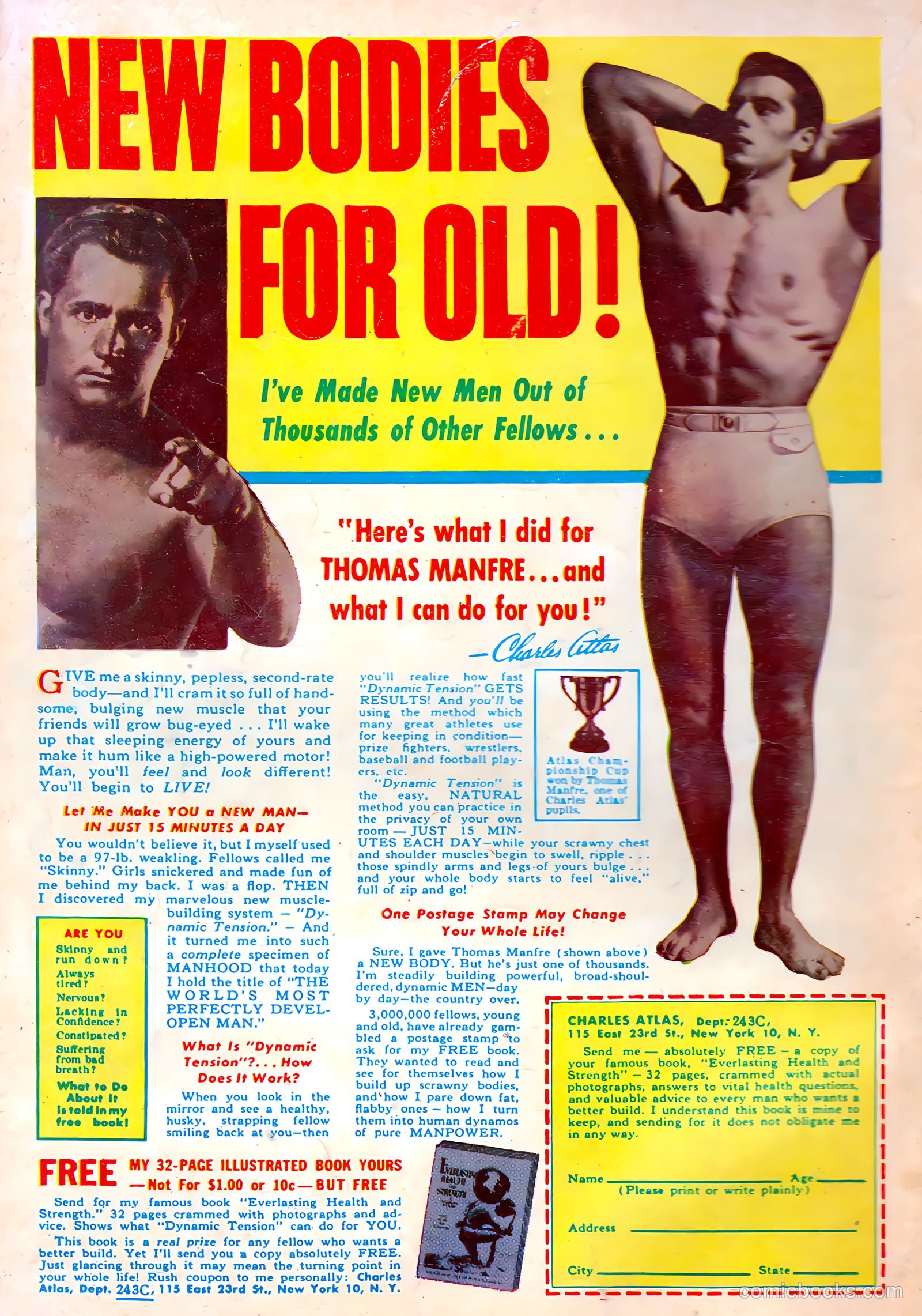 Headline Comics #64 (1949) — page 36 of 36