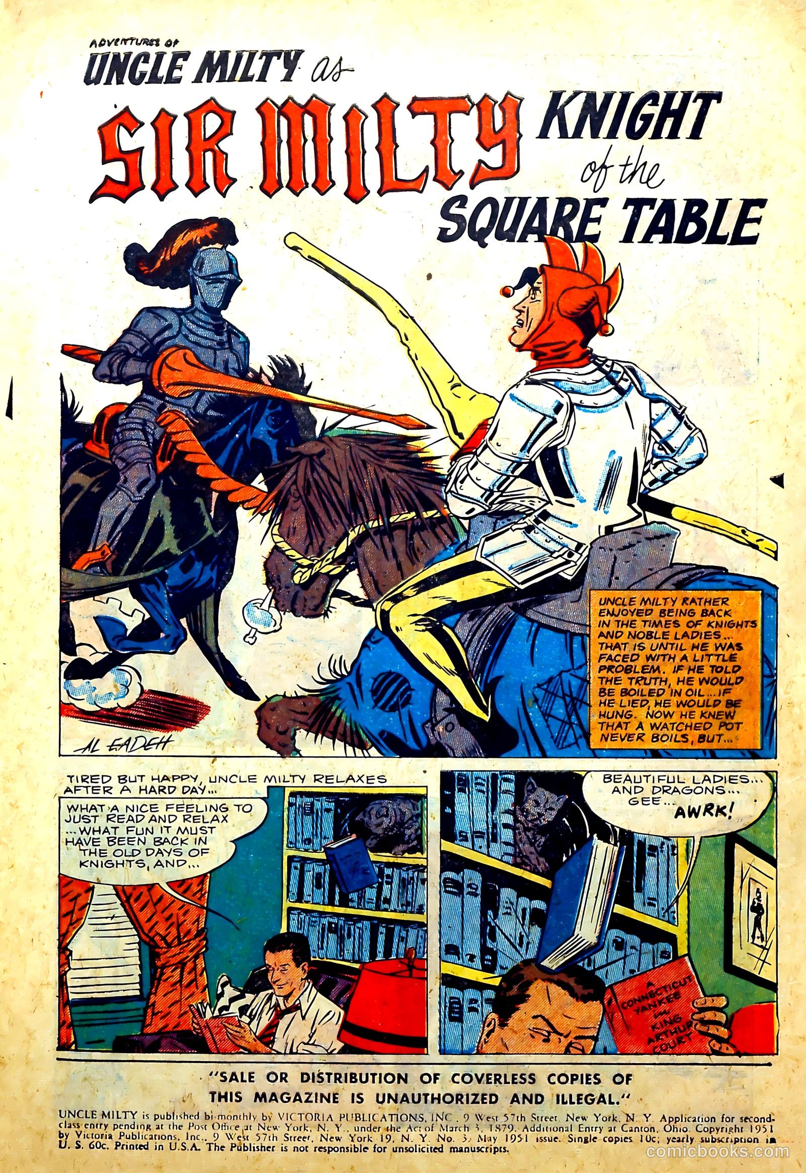 Uncle Milty #3 (1950) — page 3 of 36