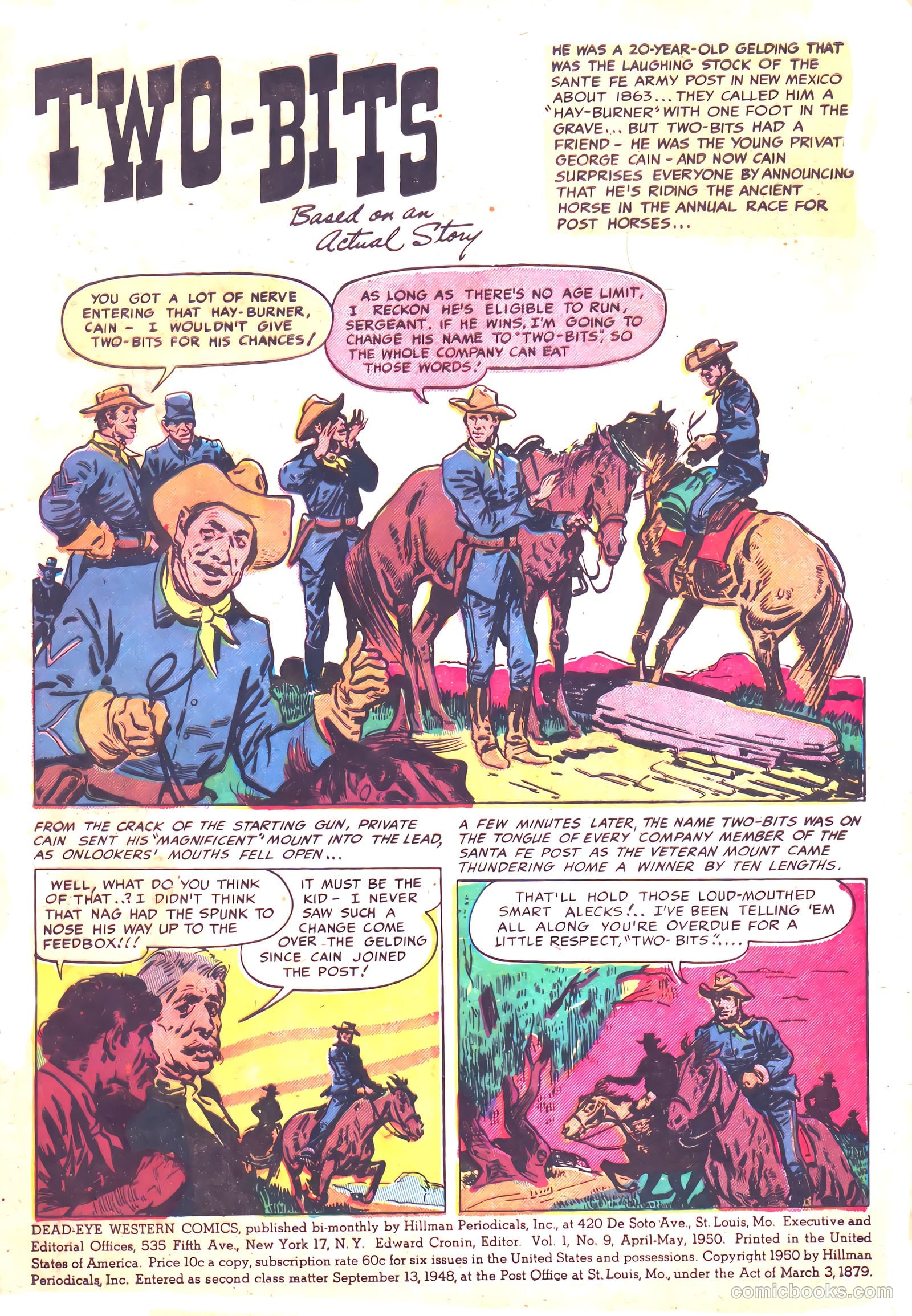 Dead-Eye Western v1 #9 — page 3 of 52