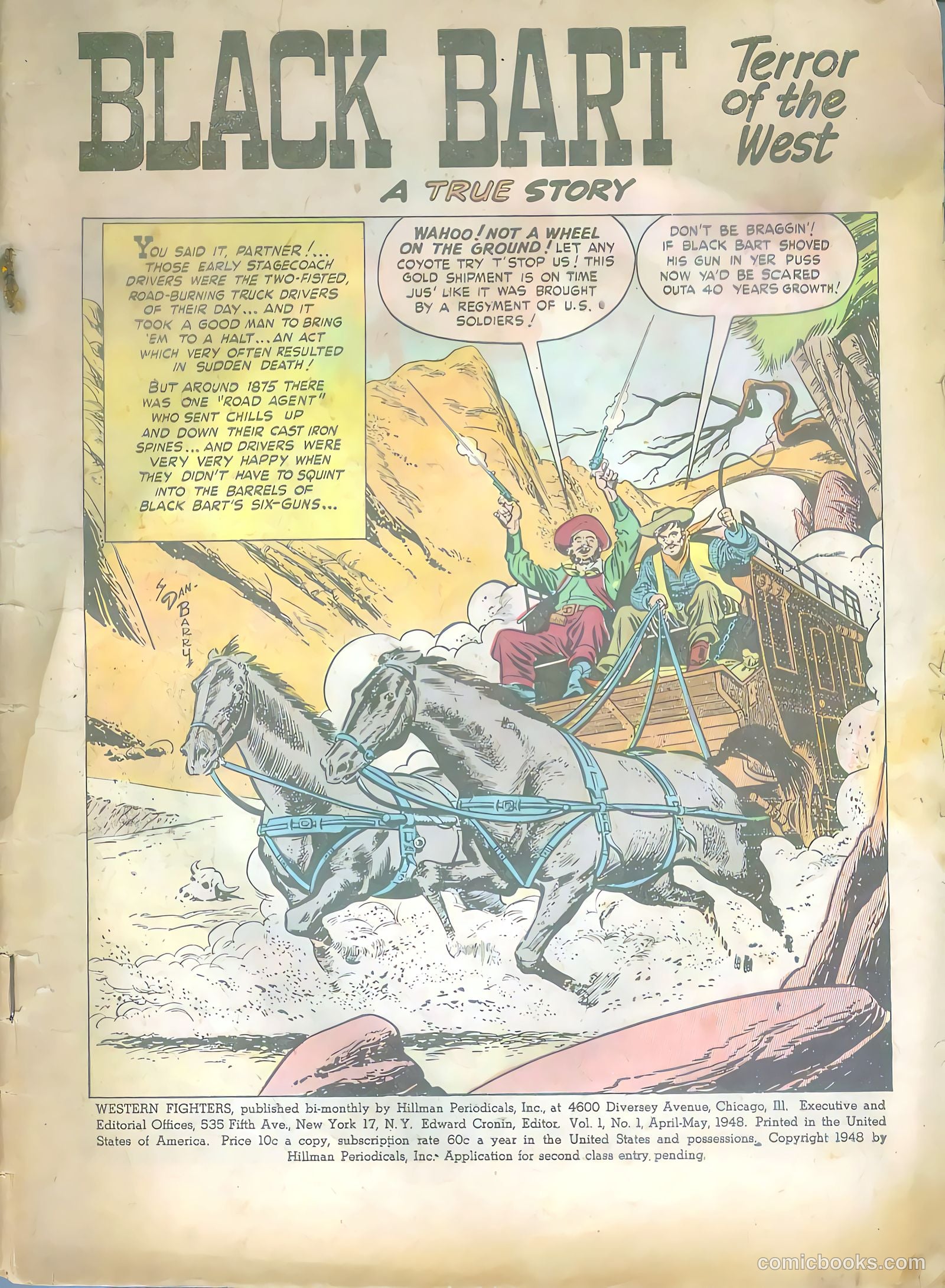 Western Fighters v1 #1 — page 3 of 52