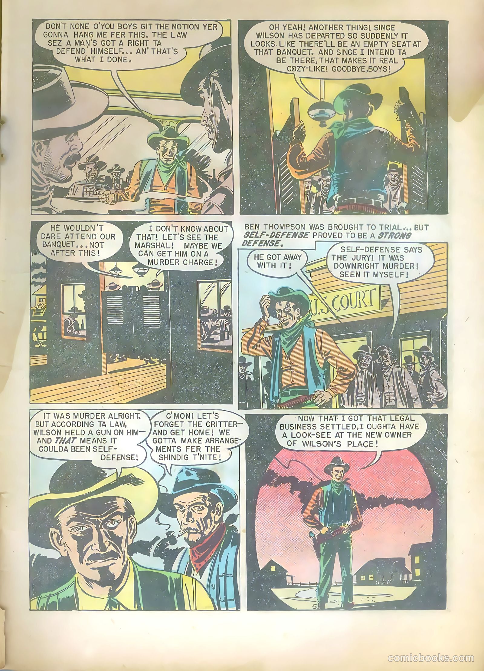 Western Fighters v1 #1 — page 15 of 52