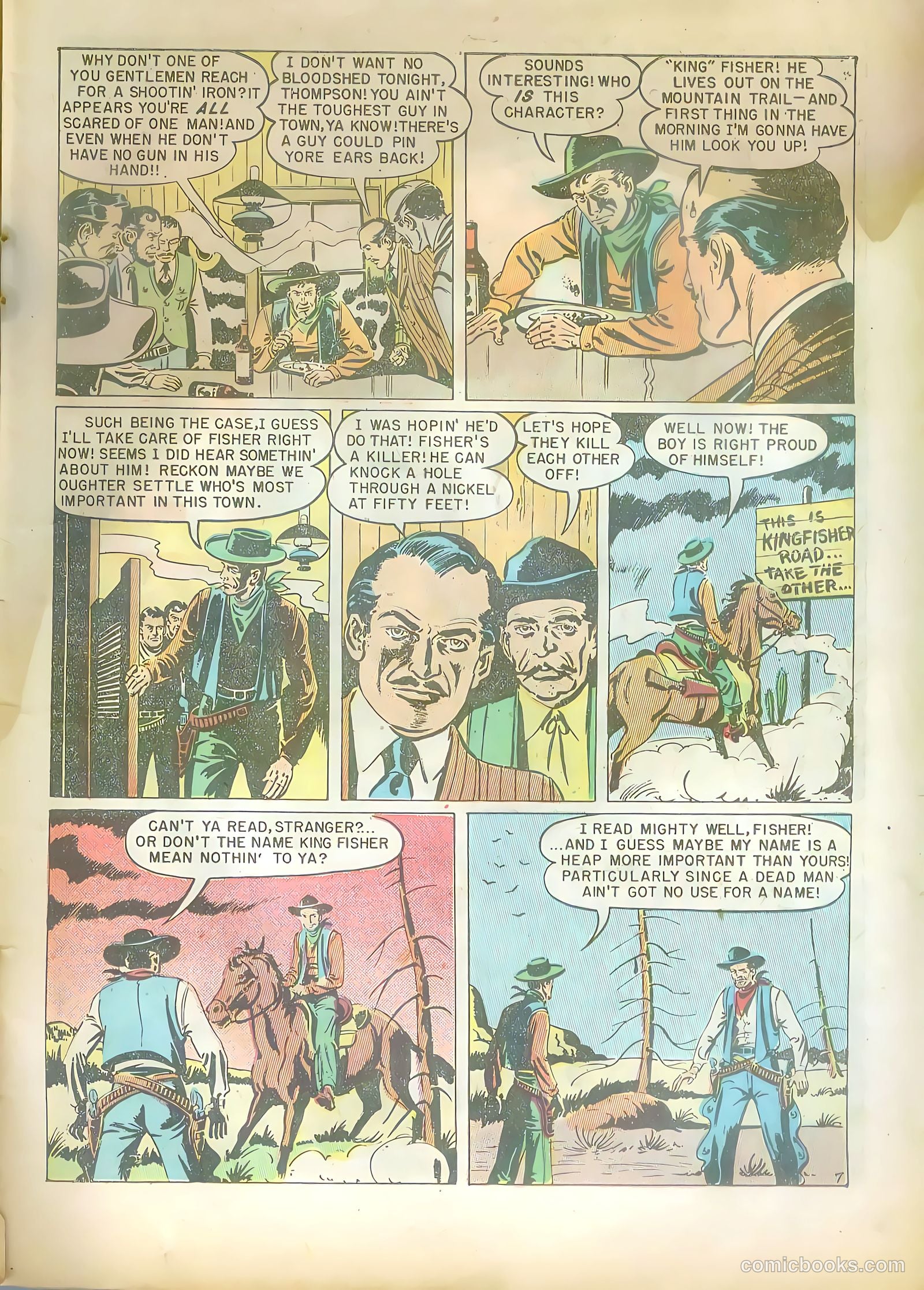 Western Fighters v1 #1 — page 17 of 52