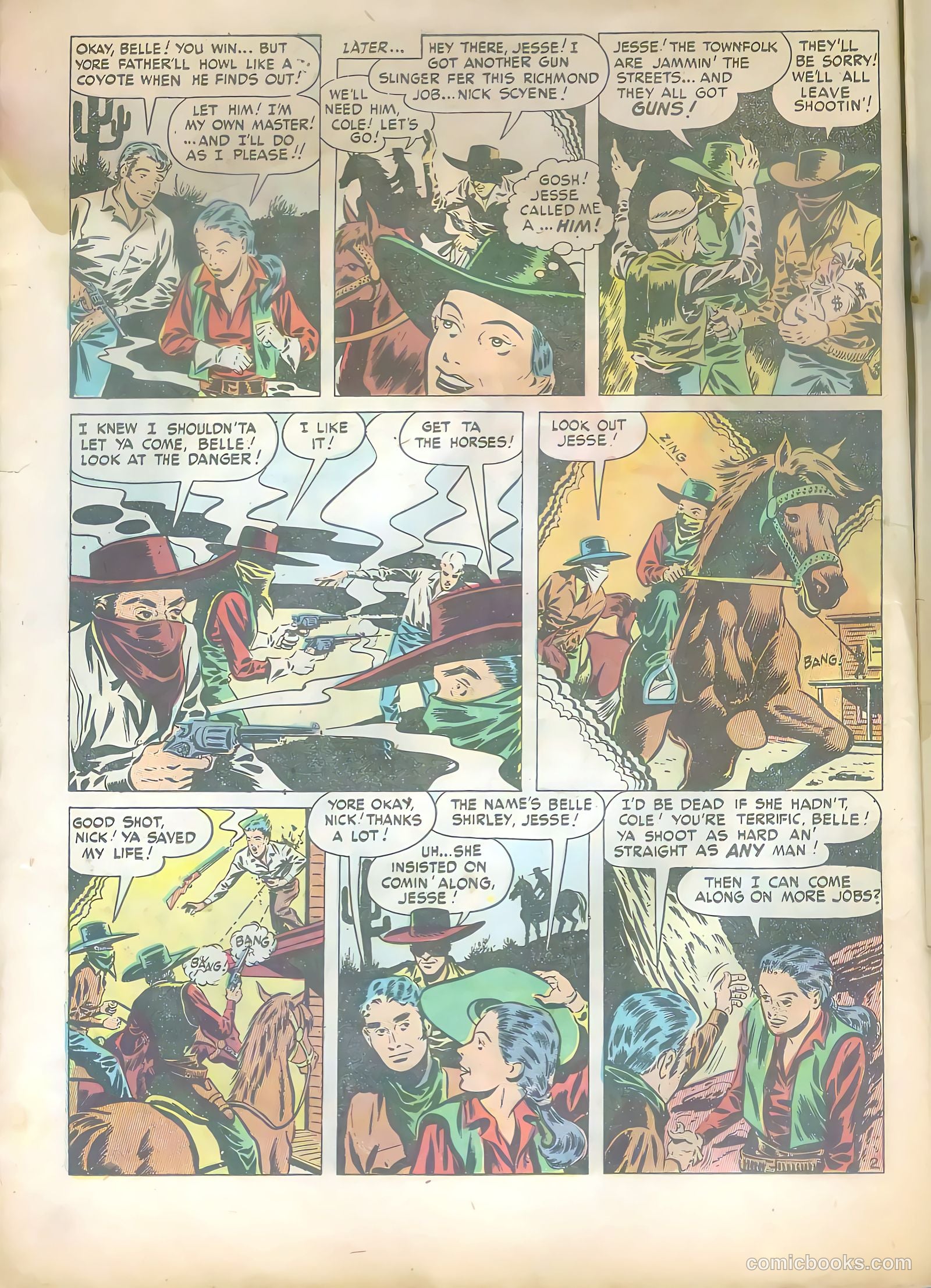 Western Fighters v1 #1 — page 20 of 52