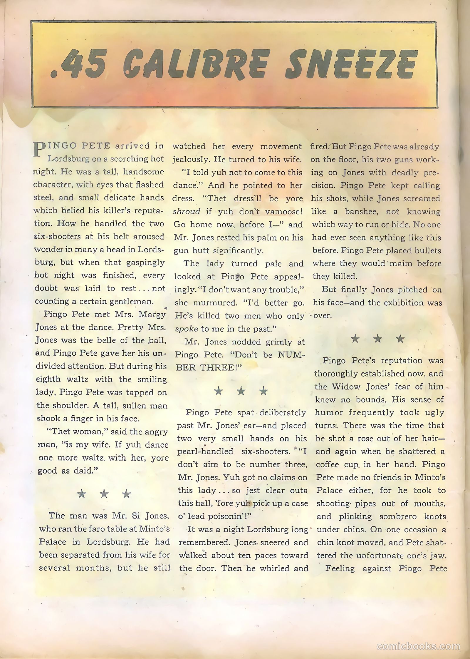 Western Fighters v1 #1 — page 32 of 52