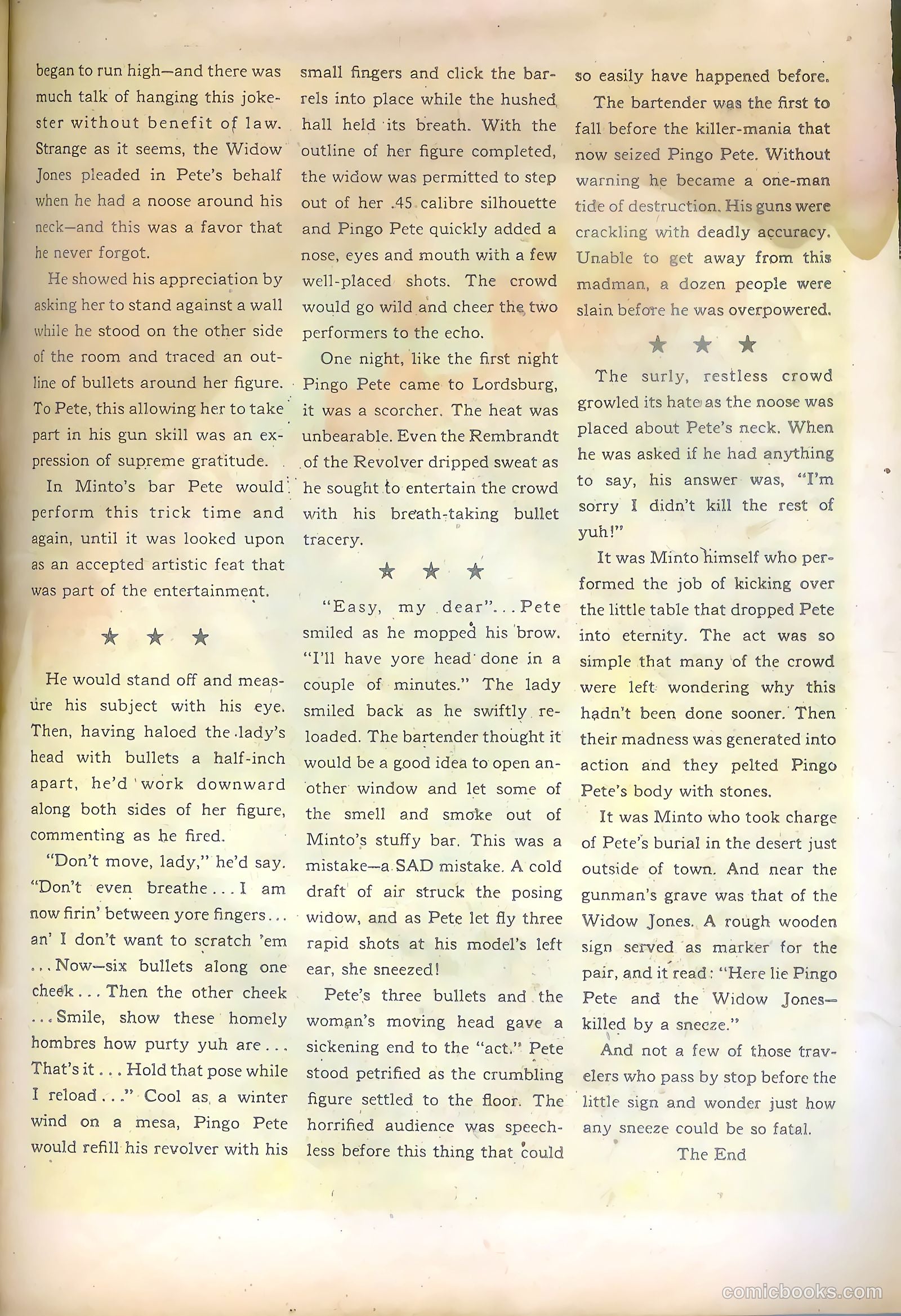 Western Fighters v1 #1 — page 33 of 52