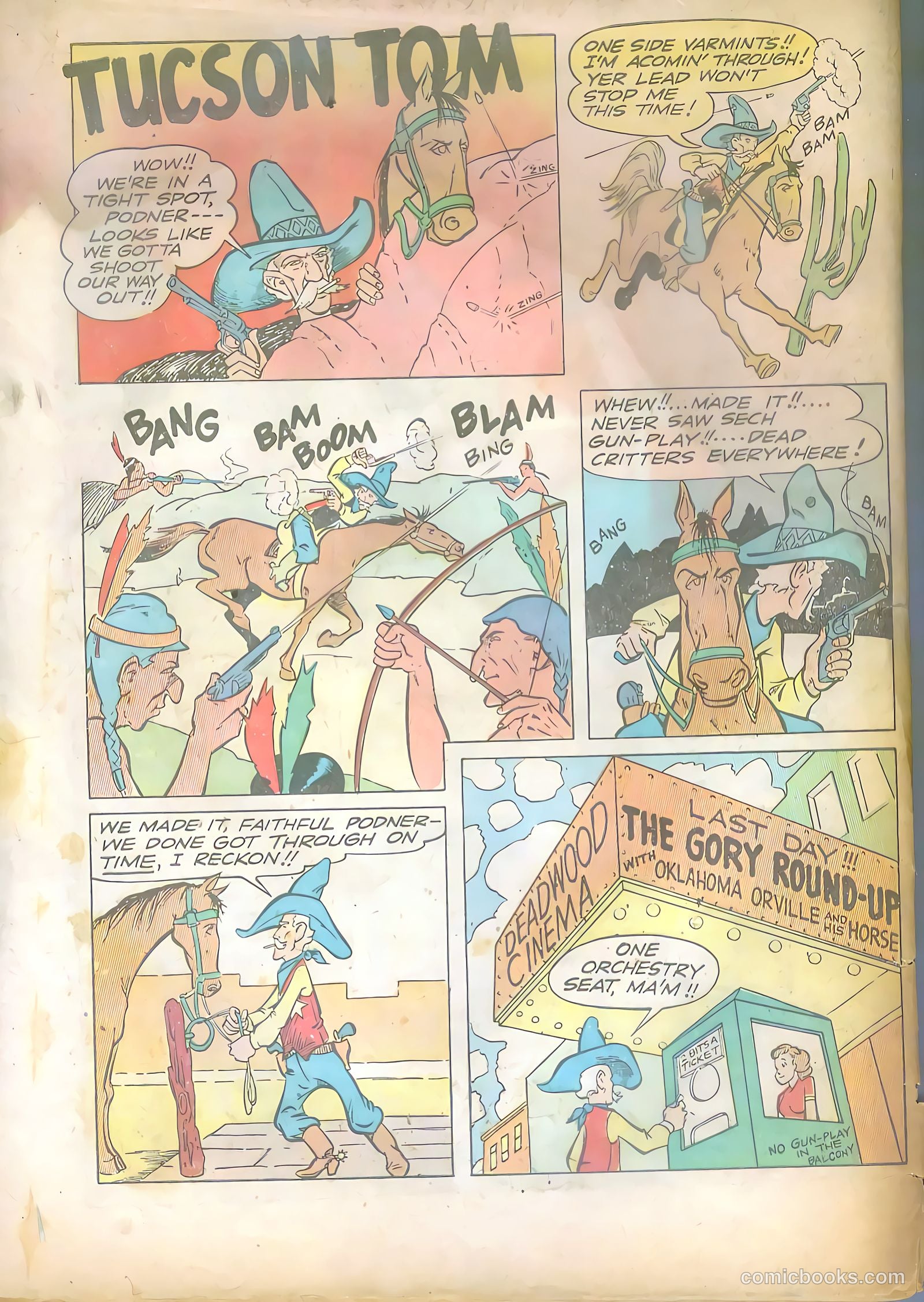 Western Fighters v1 #1 — page 50 of 52