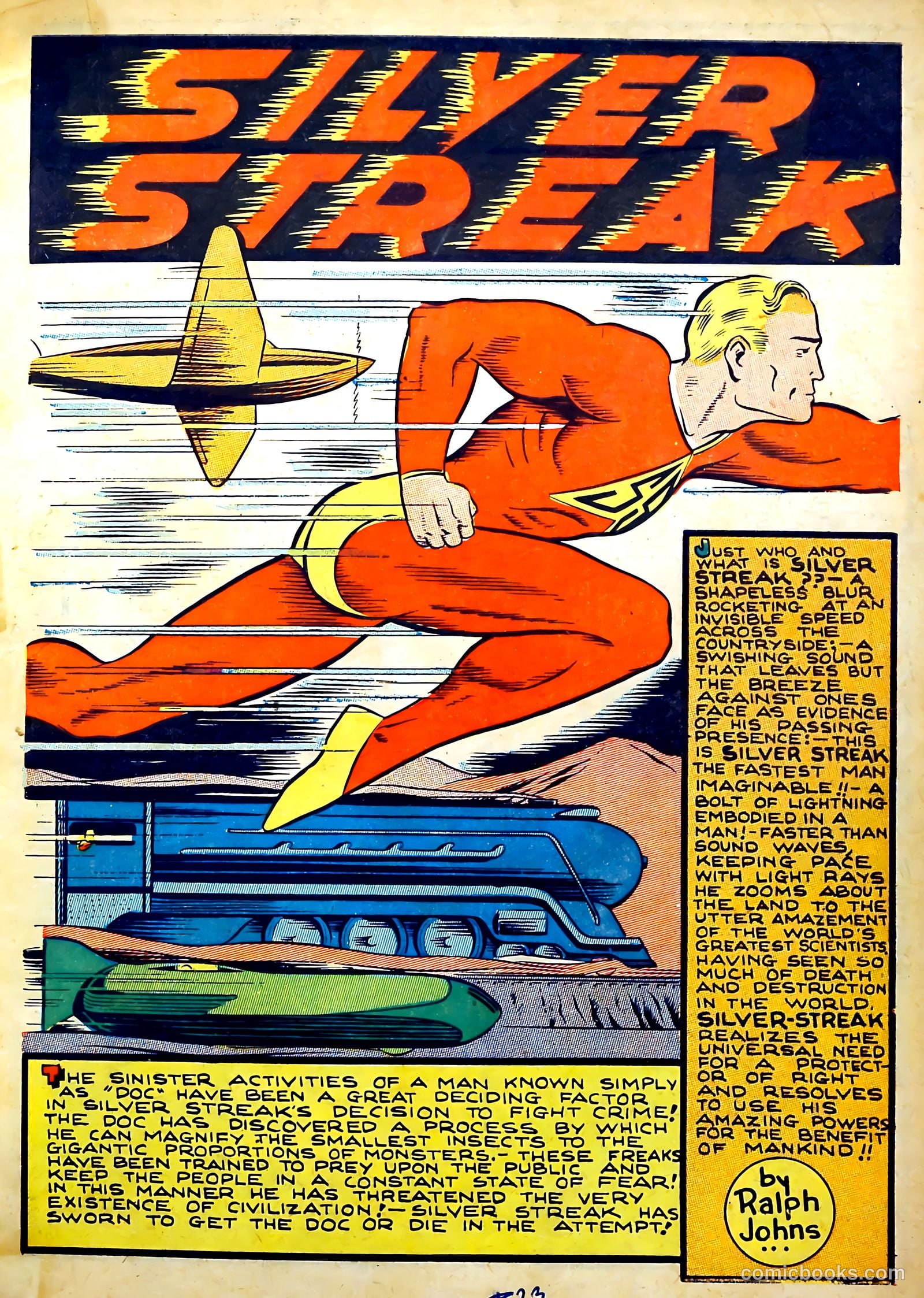 Silver Streak Comics #22 (1939) — page 3 of 60