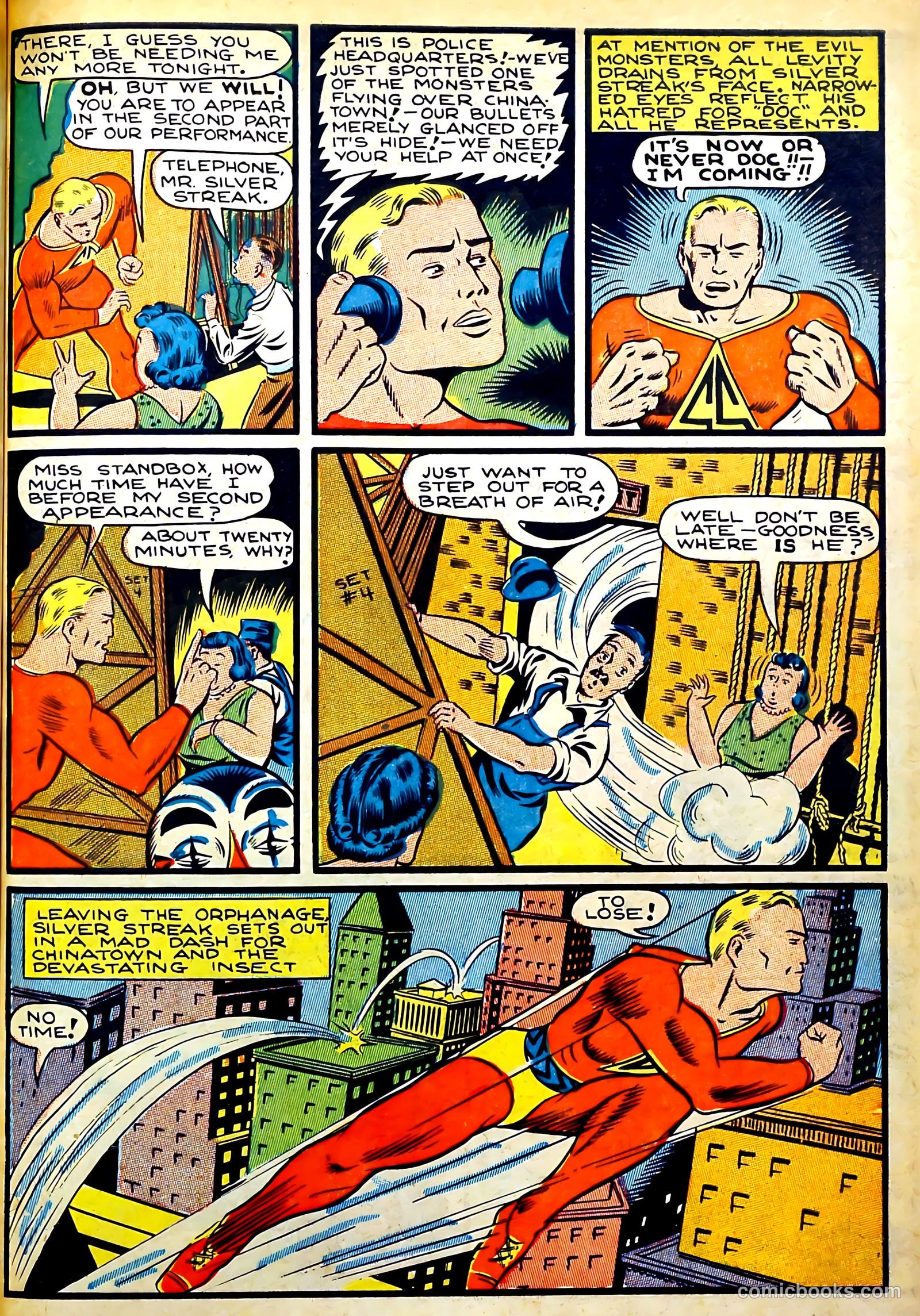 Silver Streak Comics #22 (1939) — page 5 of 60