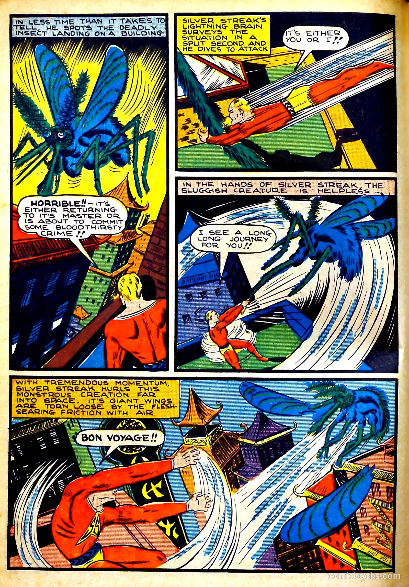 Silver Streak Comics #22 (1939) — page 6 of 60