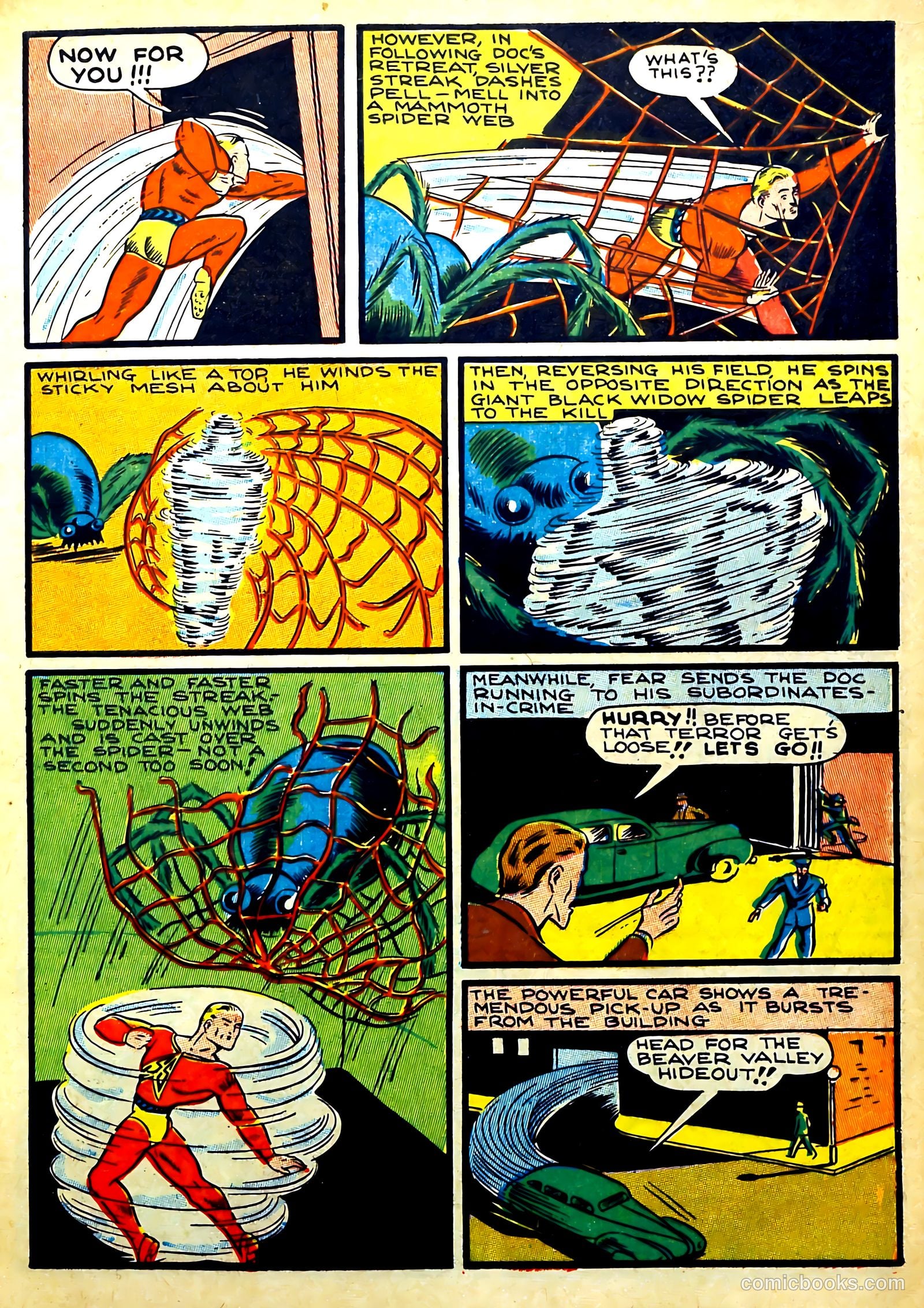 Silver Streak Comics #22 (1939) — page 9 of 60