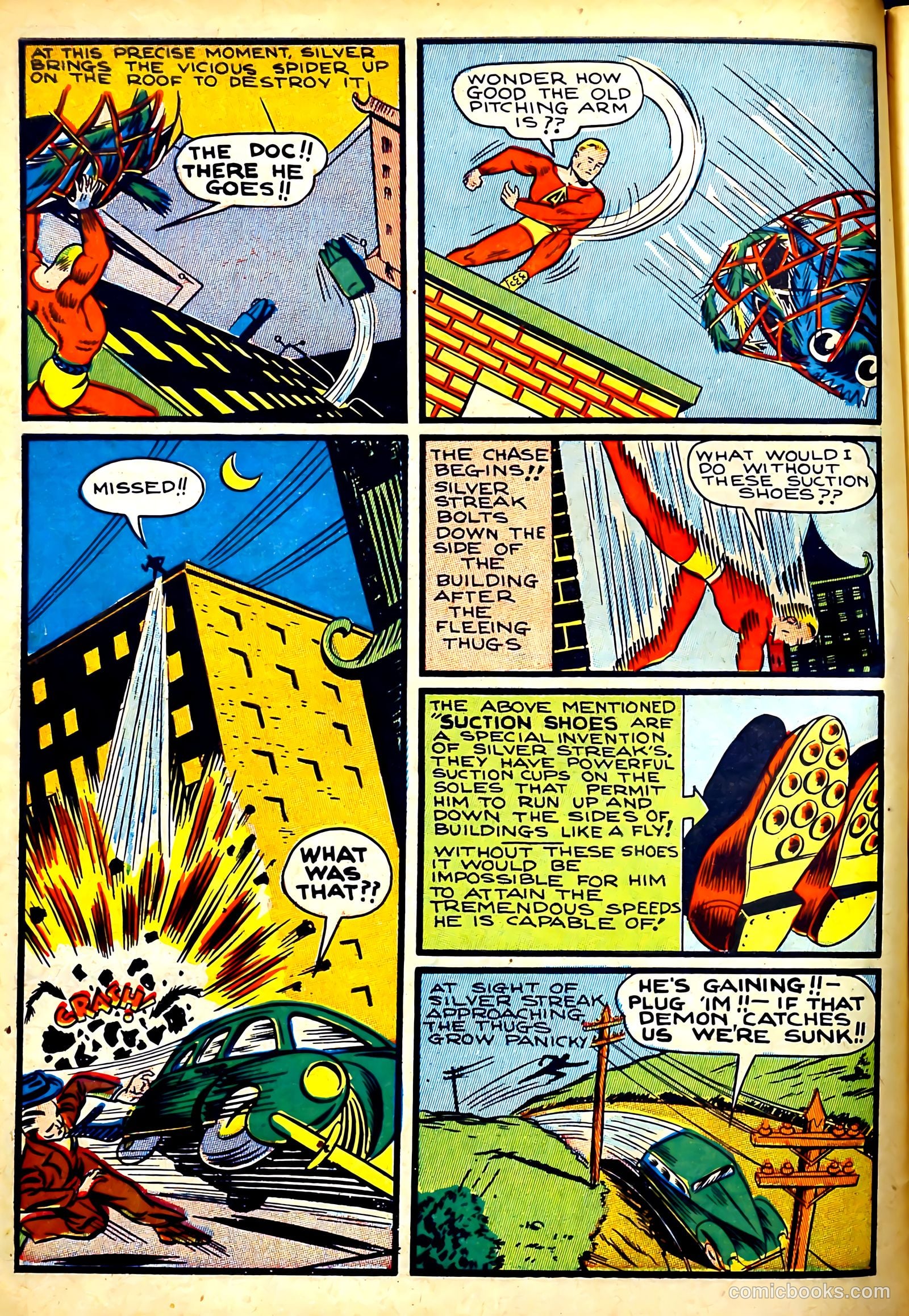 Silver Streak Comics #22 (1939) — page 10 of 60