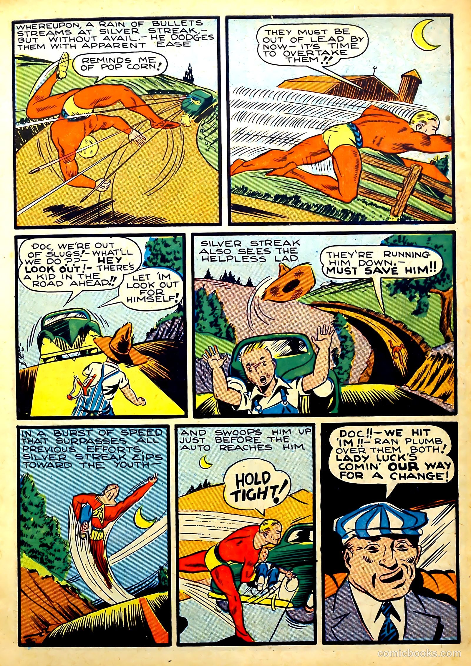 Silver Streak Comics #22 (1939) — page 11 of 60