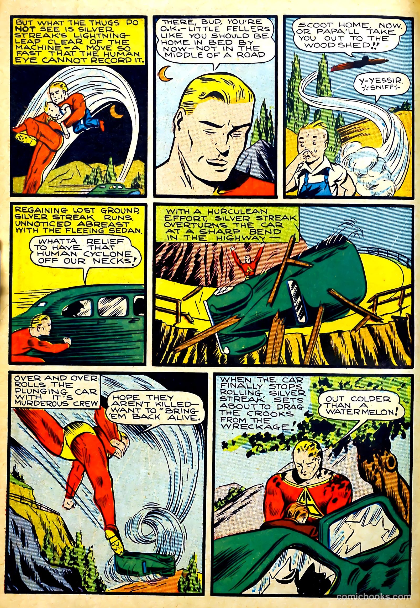 Silver Streak Comics #22 (1939) — page 12 of 60