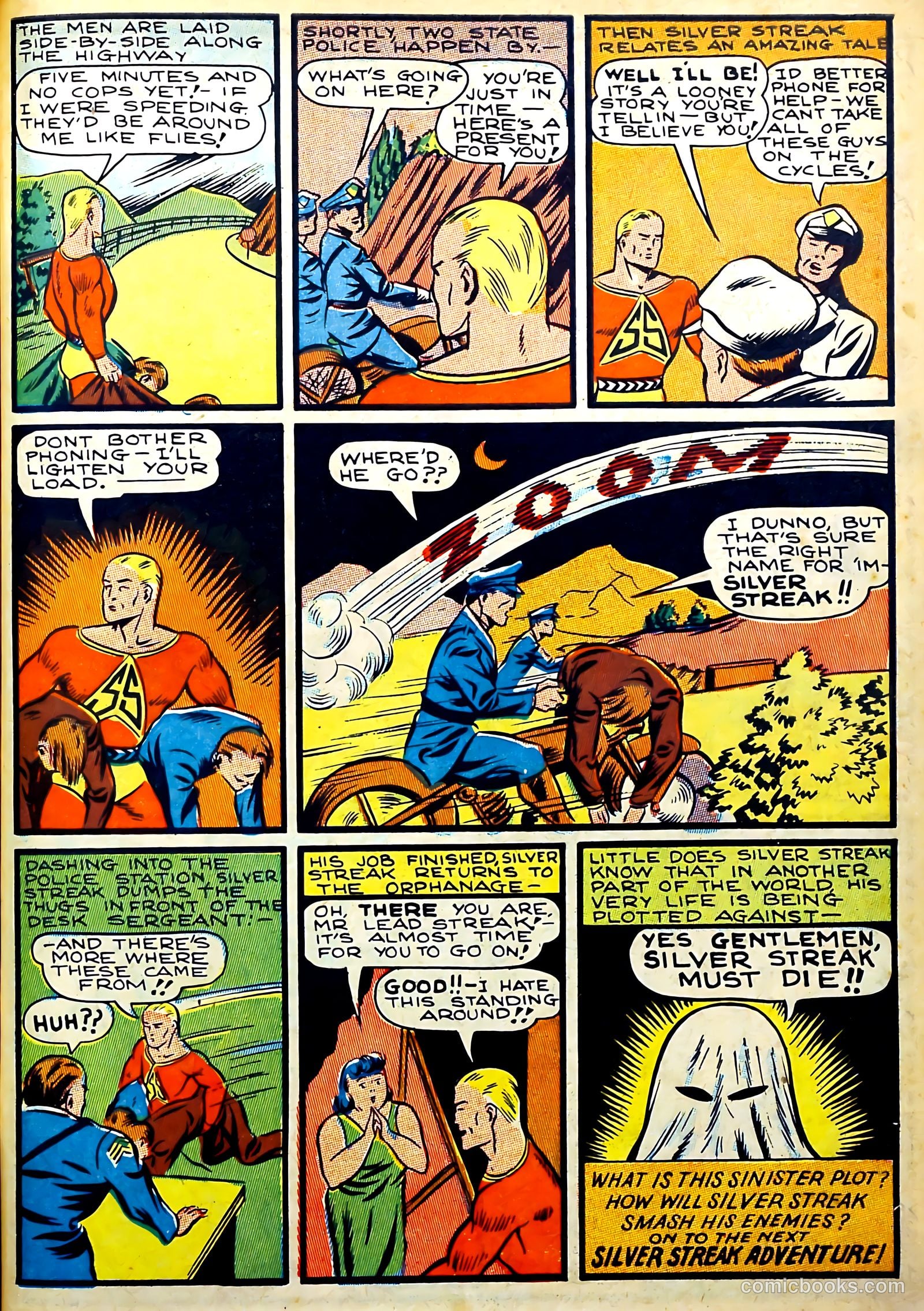 Silver Streak Comics #22 (1939) — page 13 of 60