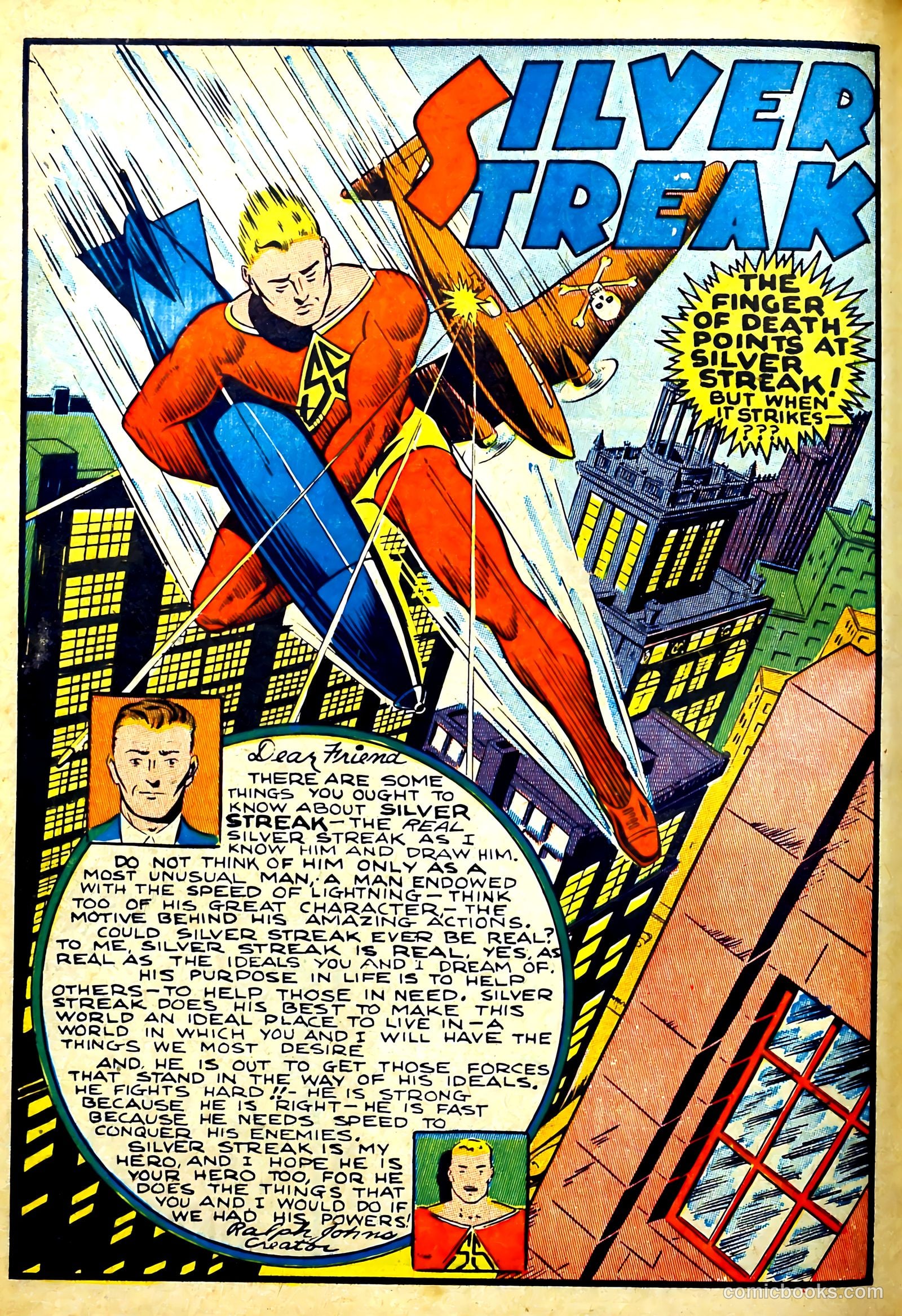 Silver Streak Comics #22 (1939) — page 14 of 60