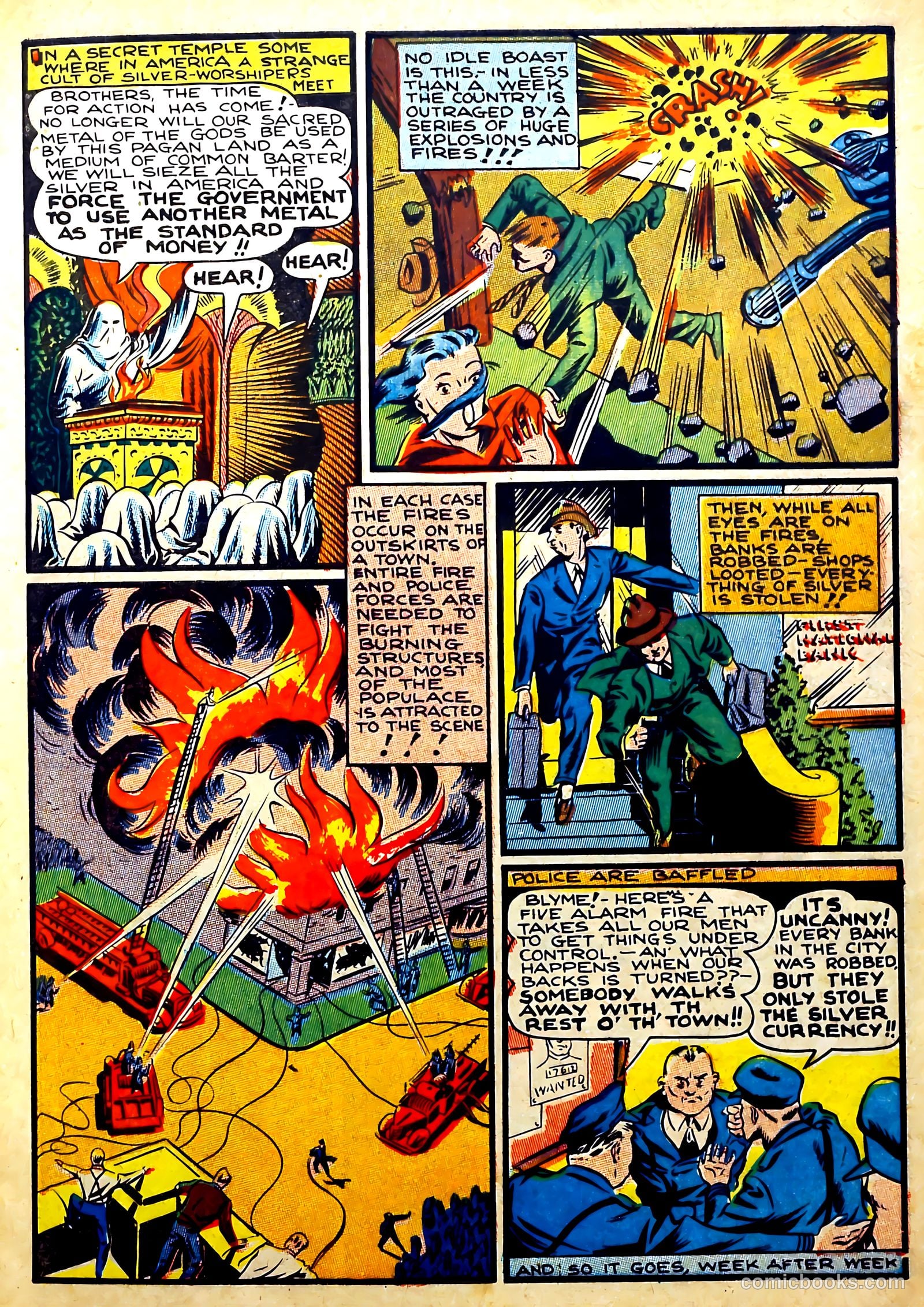 Silver Streak Comics #22 (1939) — page 15 of 60