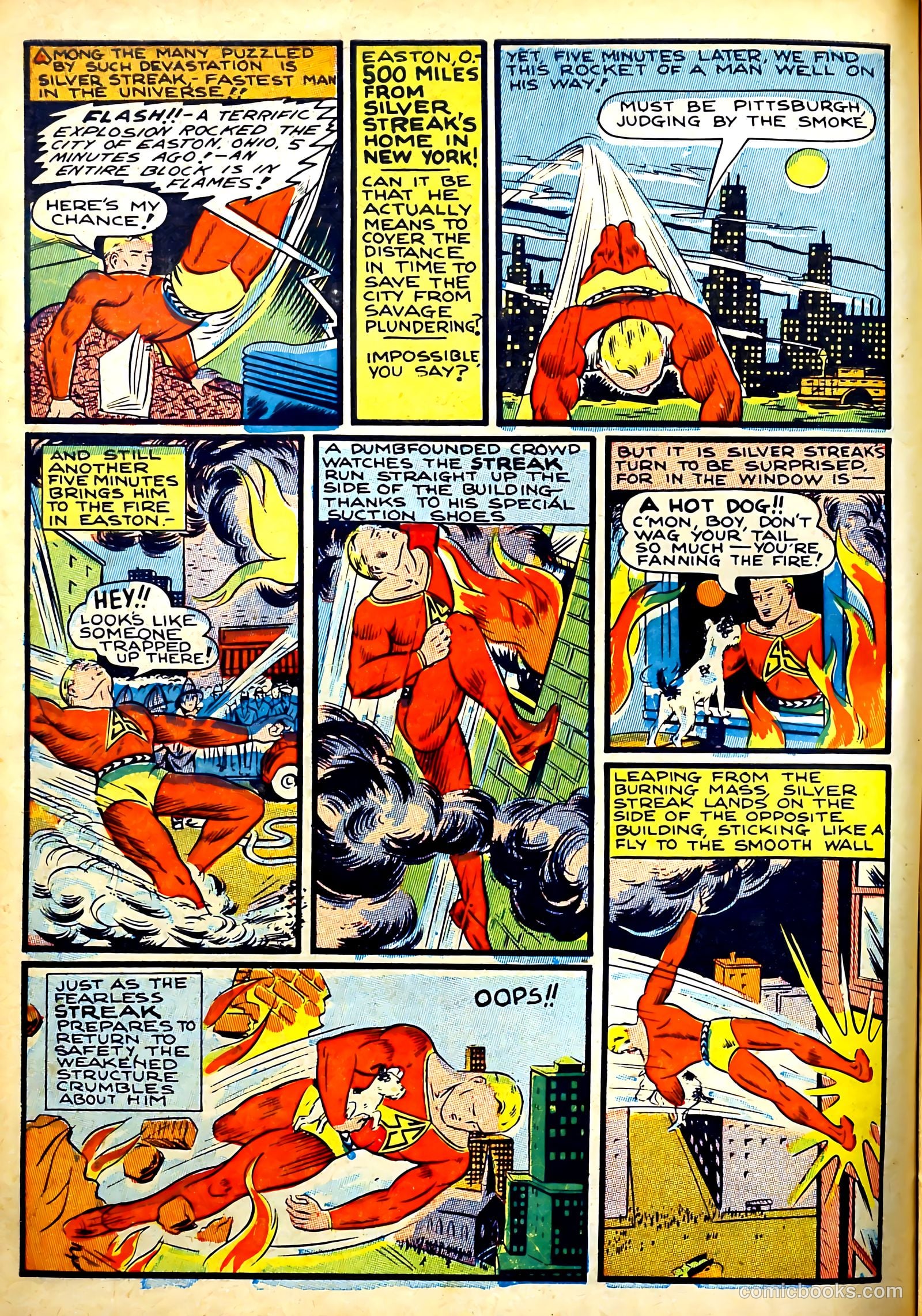 Silver Streak Comics #22 (1939) — page 16 of 60