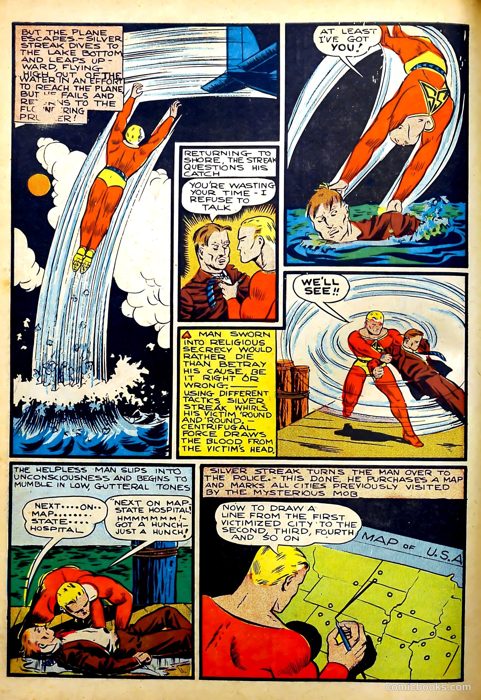 Silver Streak Comics #22 (1939) — page 18 of 60