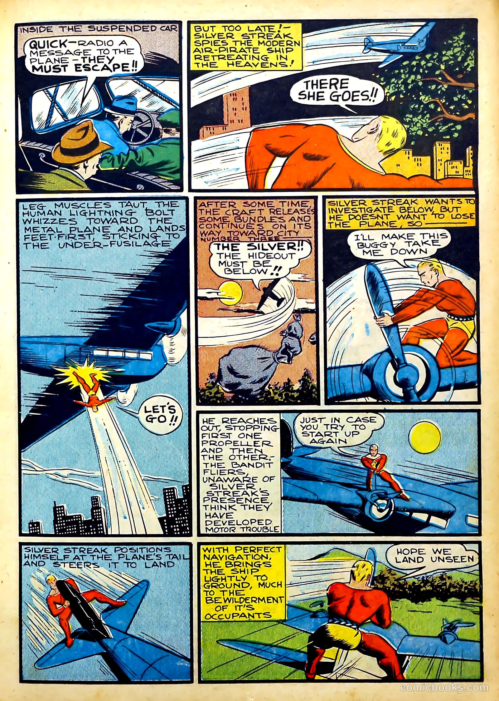 Silver Streak Comics #22 (1939) — page 21 of 60