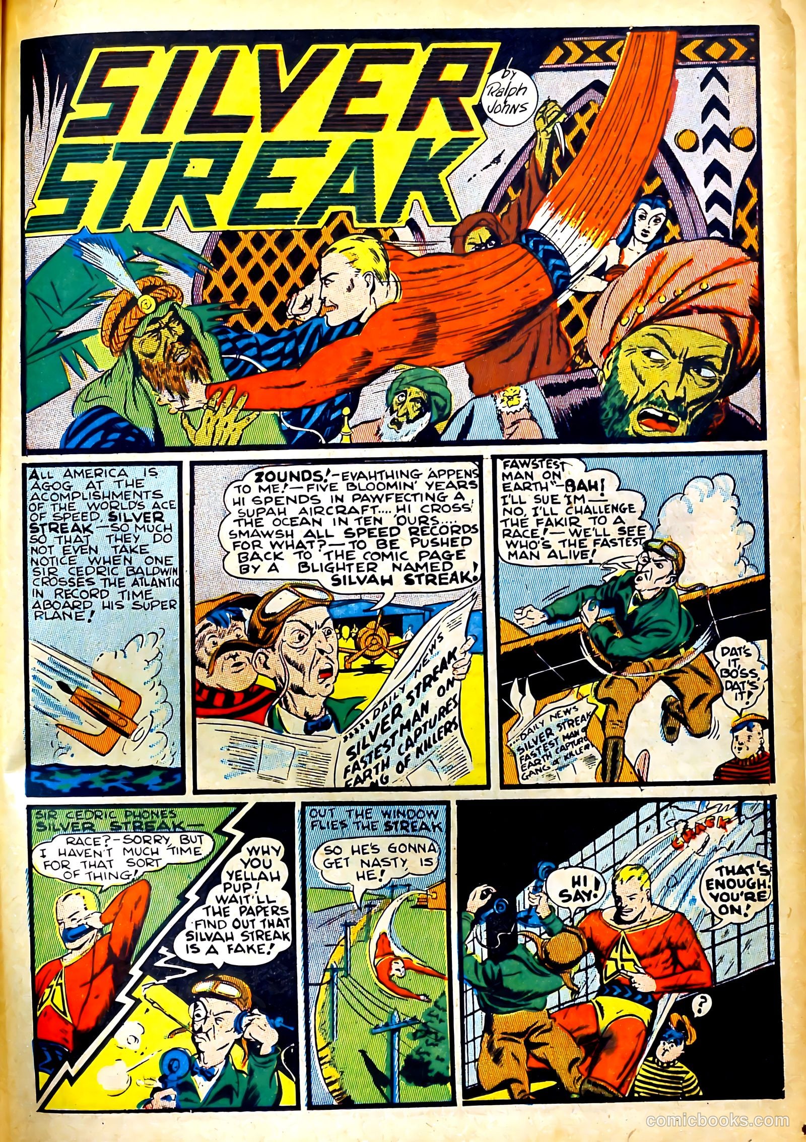 Silver Streak Comics #22 (1939) — page 25 of 60