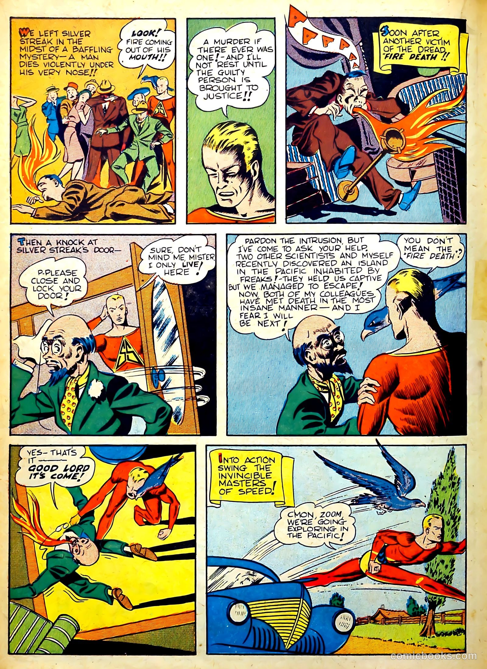 Silver Streak Comics #22 (1939) — page 34 of 60