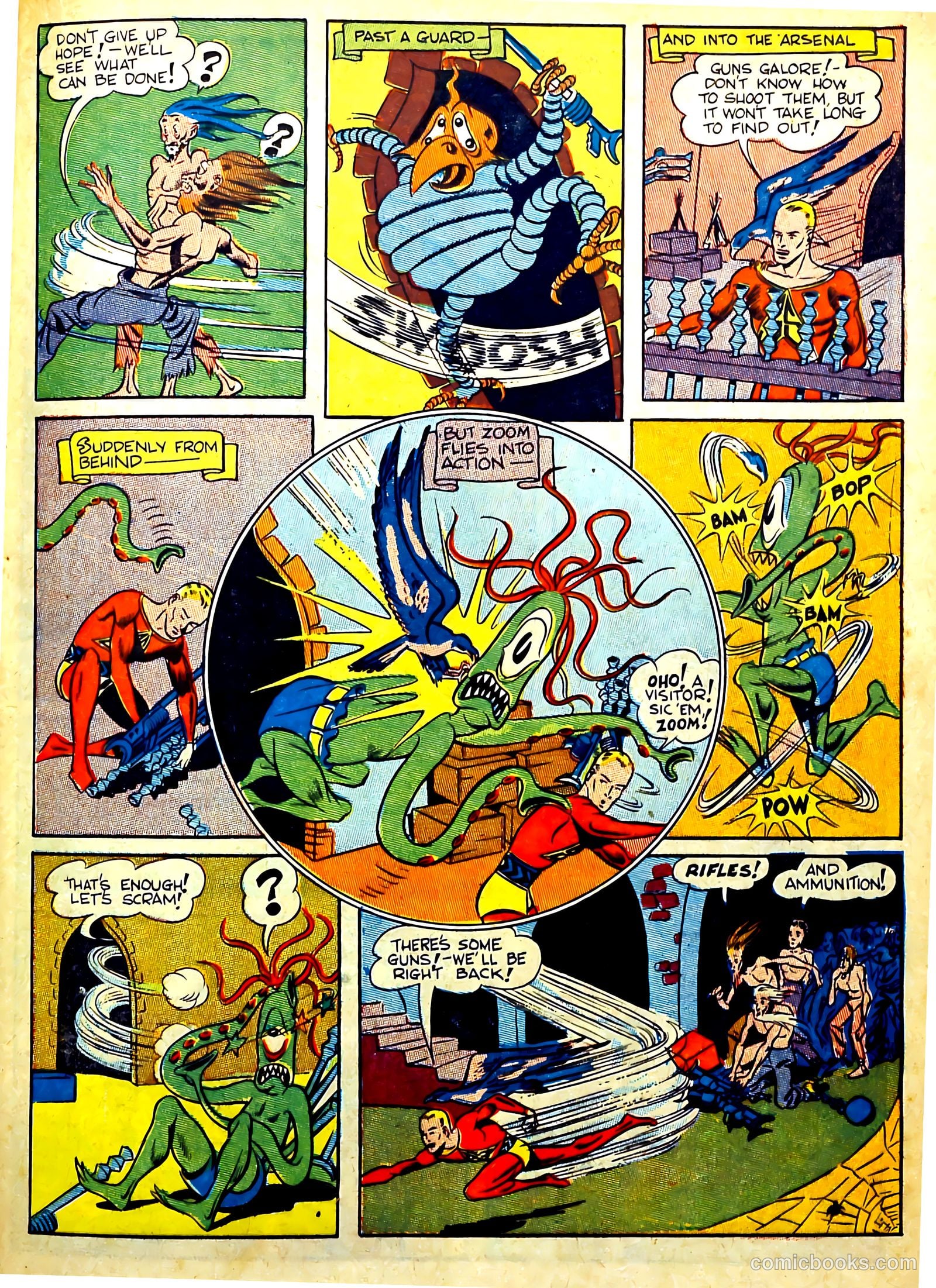 Silver Streak Comics #22 (1939) — page 37 of 60