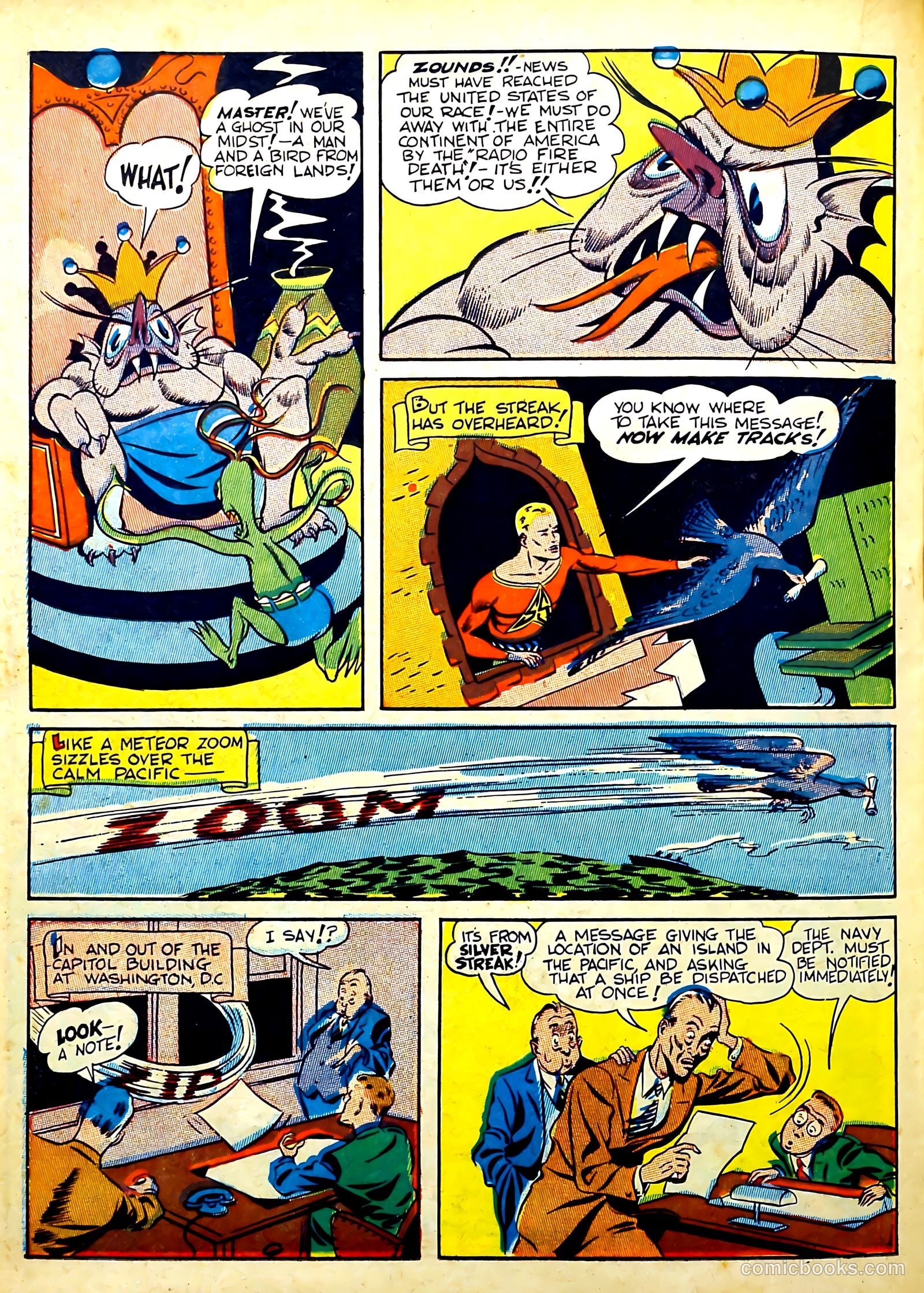Silver Streak Comics #22 (1939) — page 38 of 60