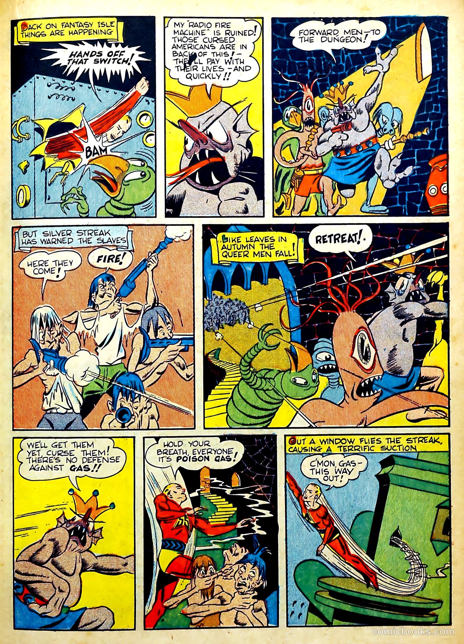 Silver Streak Comics #22 (1939) — page 39 of 60